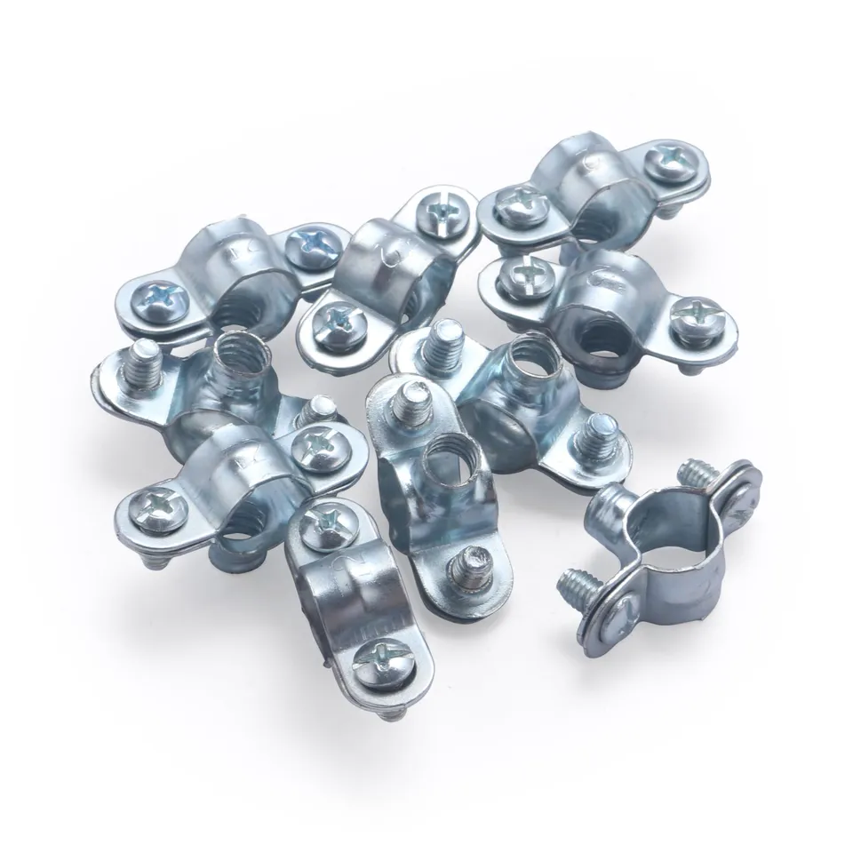 noyon-thiebault-collier-simple-acier-zingu-12-pour-tube-lot-de-10 image 1