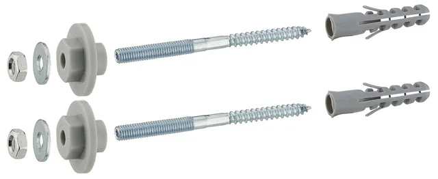 noyon-thiebault-fixations-lavabo-8x110-mm-avec-rondelles-r-glables-chevilles-12x image 1