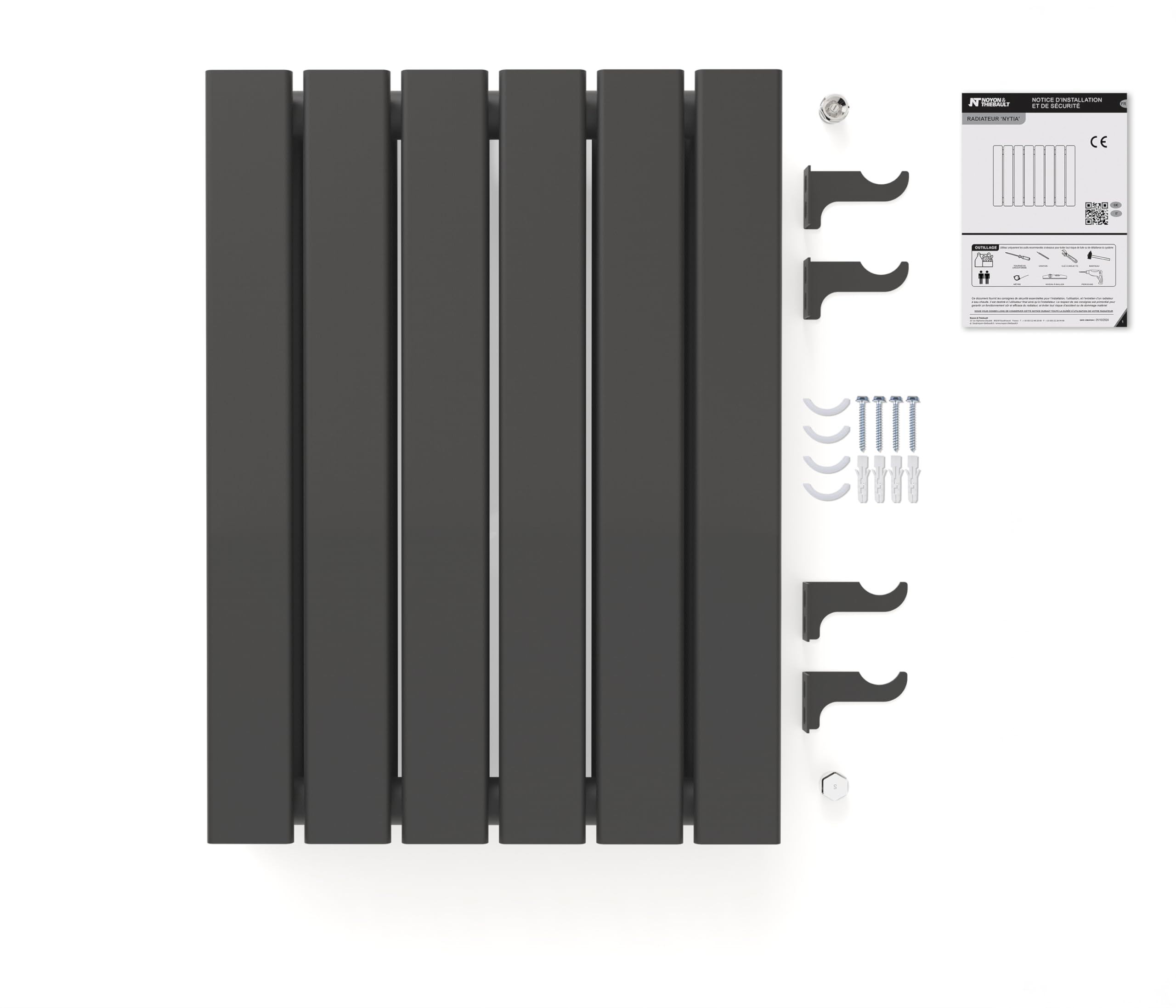 nytia-by-noyon-thiebault-radiateur-eau-chaude-acier-double-panneau-60x45-cm-662w image 5