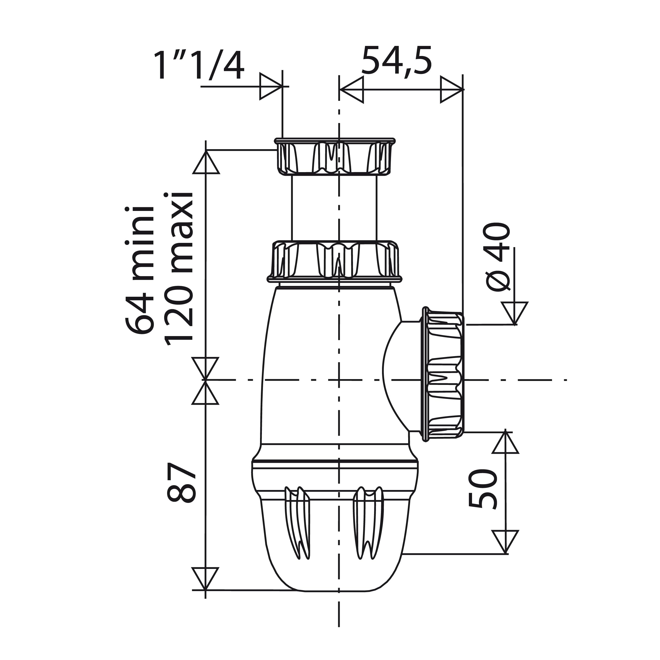noyon-thiebault-siphon-nf-lavabo-40-mm-r-glable-64-120-mm image 2