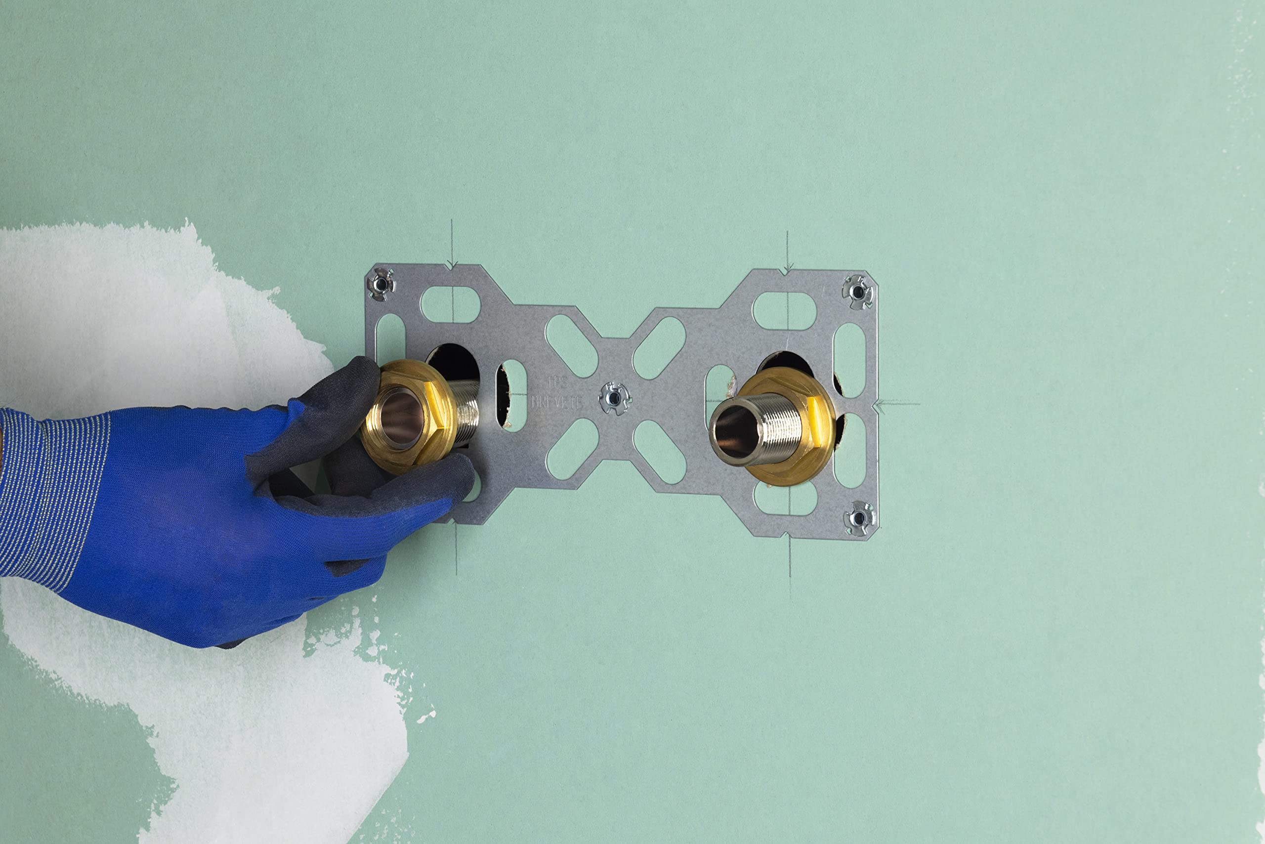 noyon-thiebault-fixsystem-kit-platine-de-sortie-cloison-pour-tube-per-16-entraxe image 4