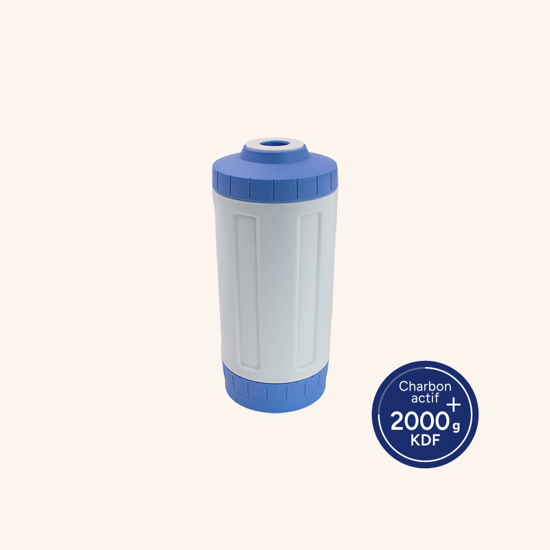 hydropure-cartouche-big-blue-charbon-actif-2000-g-kdf-metaltrap-ultra image 1