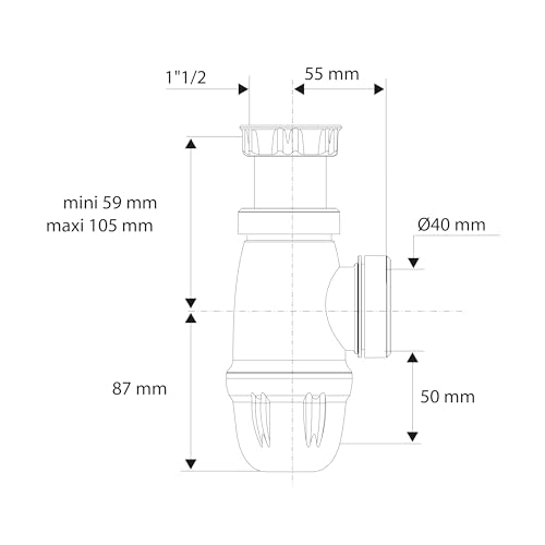 noyon-thiebault-siphon-nf-vier-40-mm-raccordement-facile-40x49 image 8