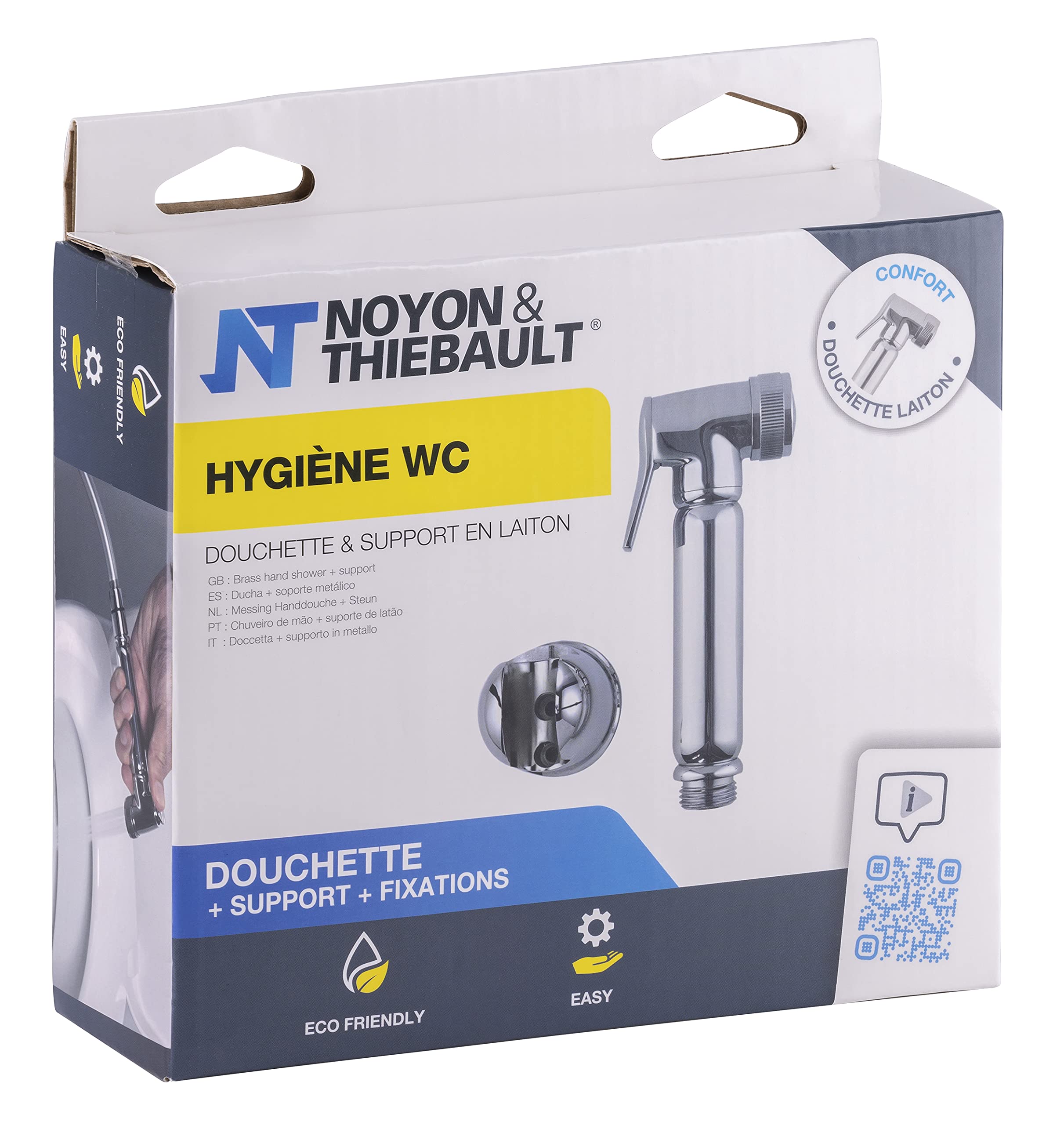 noyon-thiebault-douchette-hygi-ne-wc-en-laiton-support-mural-en-laiton-chrom-g1- image 5