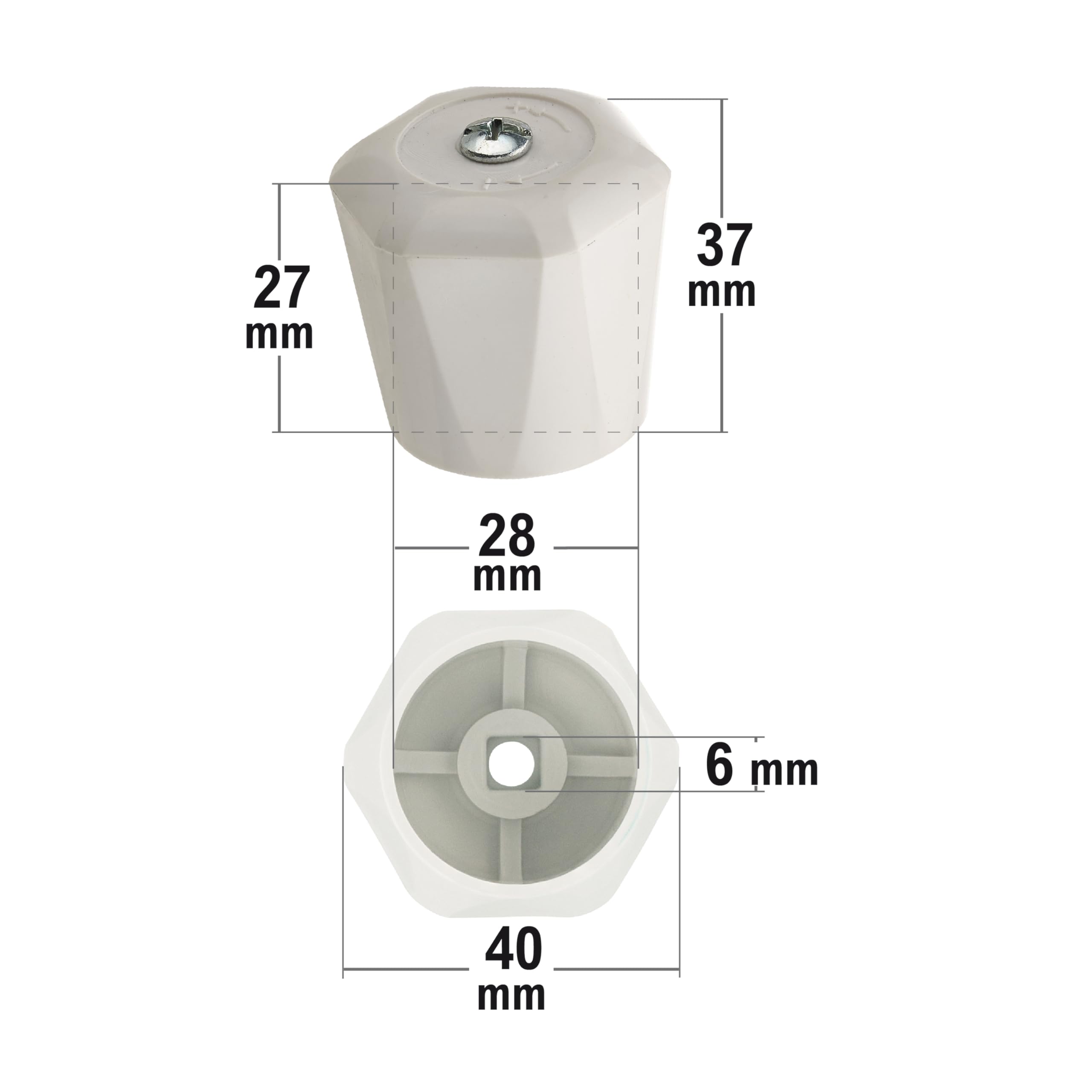noyon-thiebault-volant-carr-de-6-pour-robinets-de-radiateurs-6015-6016-3-8-12x17 image 4