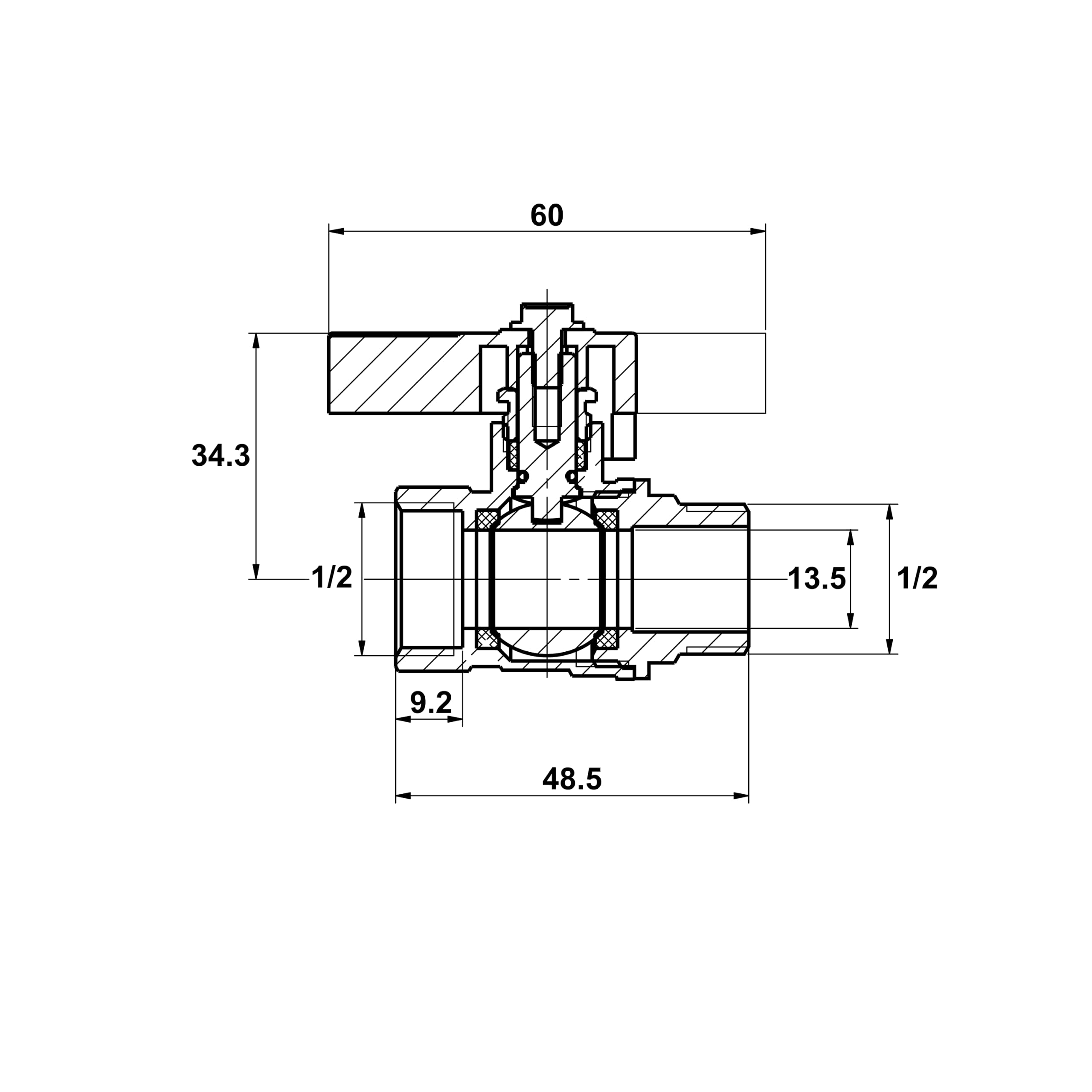 noyon-thiebault-s-rie-1-vanne-d-arr-t-1-4-tour-laiton-mf-1-2-15x21-manette-papil image 3