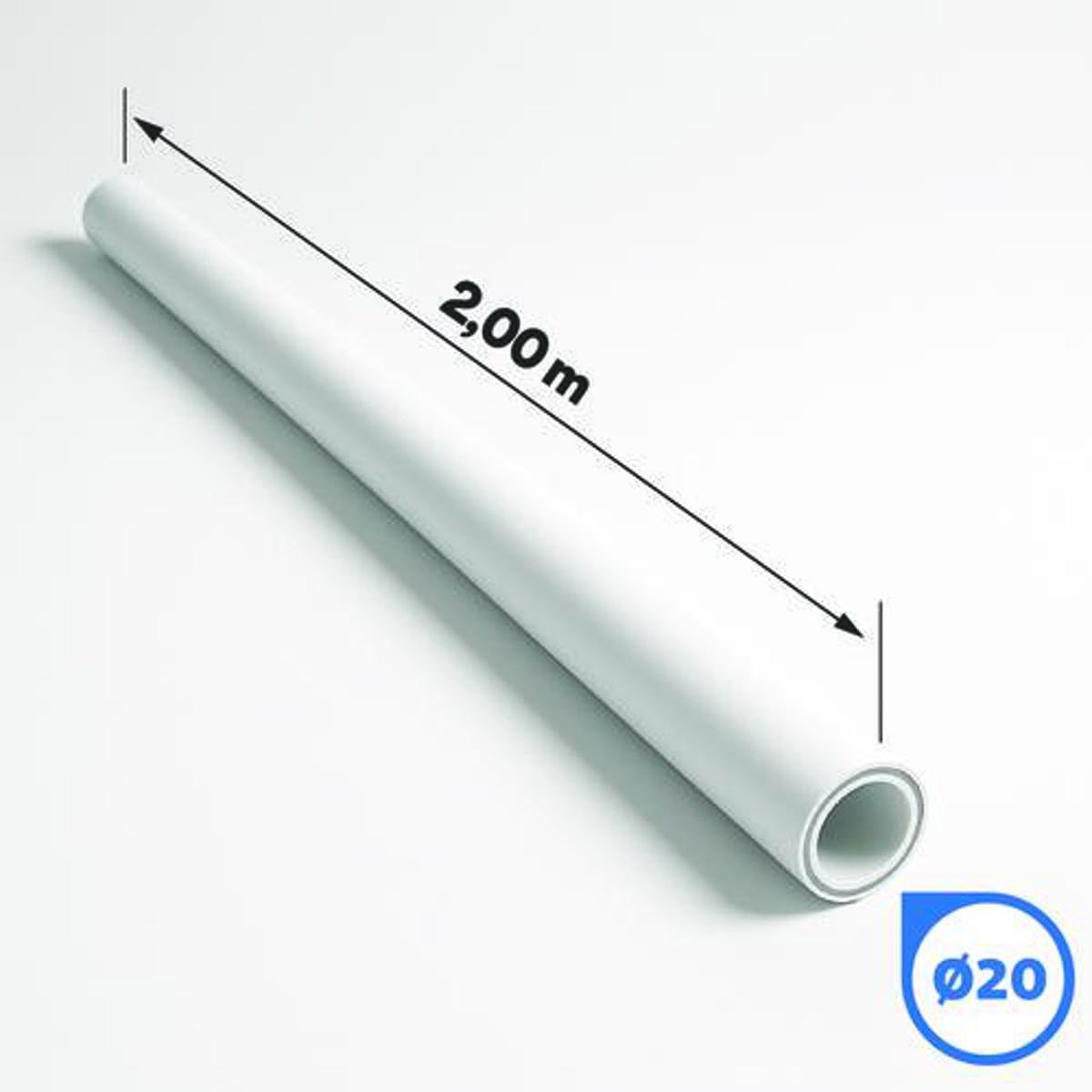 somatherm-for-you-barre-de-tube-multicouche-20-mm-longueur-2-m-blanc image 5