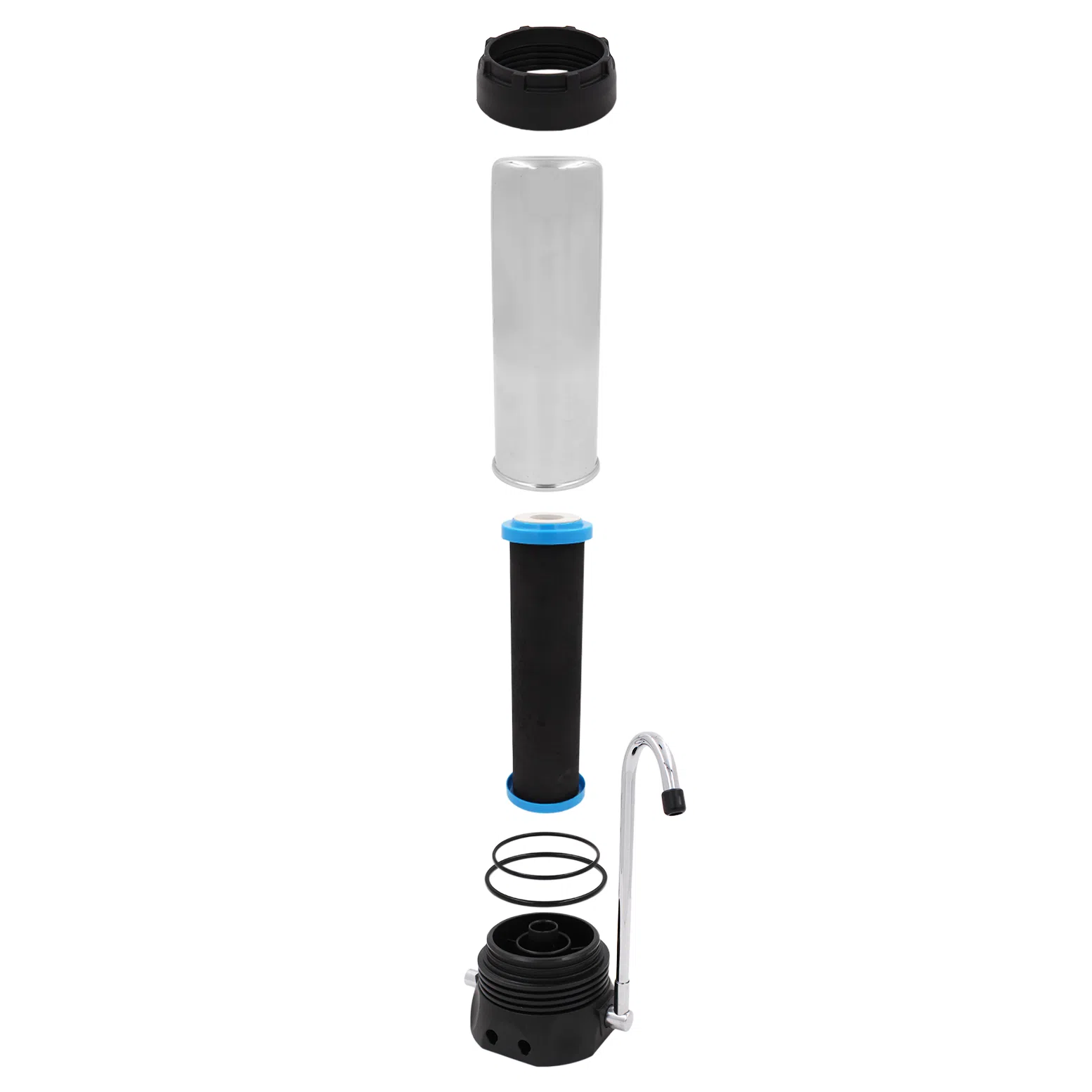 hydropure-inox-filtre-sur-vier-raccord-robinet image 2
