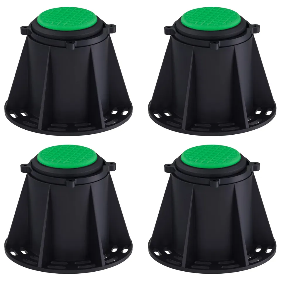 noyon-thiebault-pieds-de-receveur-universels-r-glables-77-124-mm-lot-de-4-suppor image 1