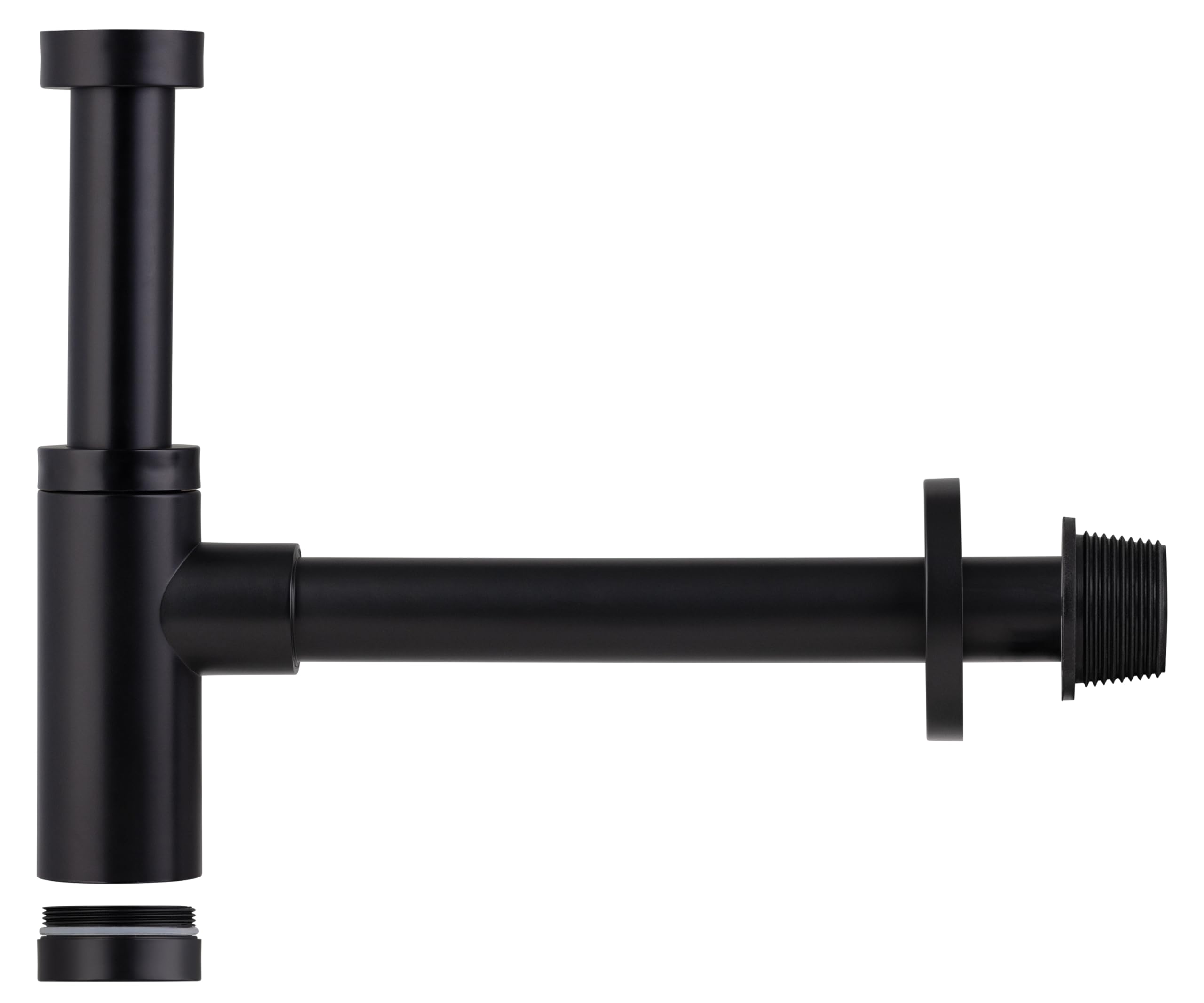 noyon-thiebault-siphon-de-lavabo-noir-mat-f33x42-32-r-glable-70-250-mm image 3