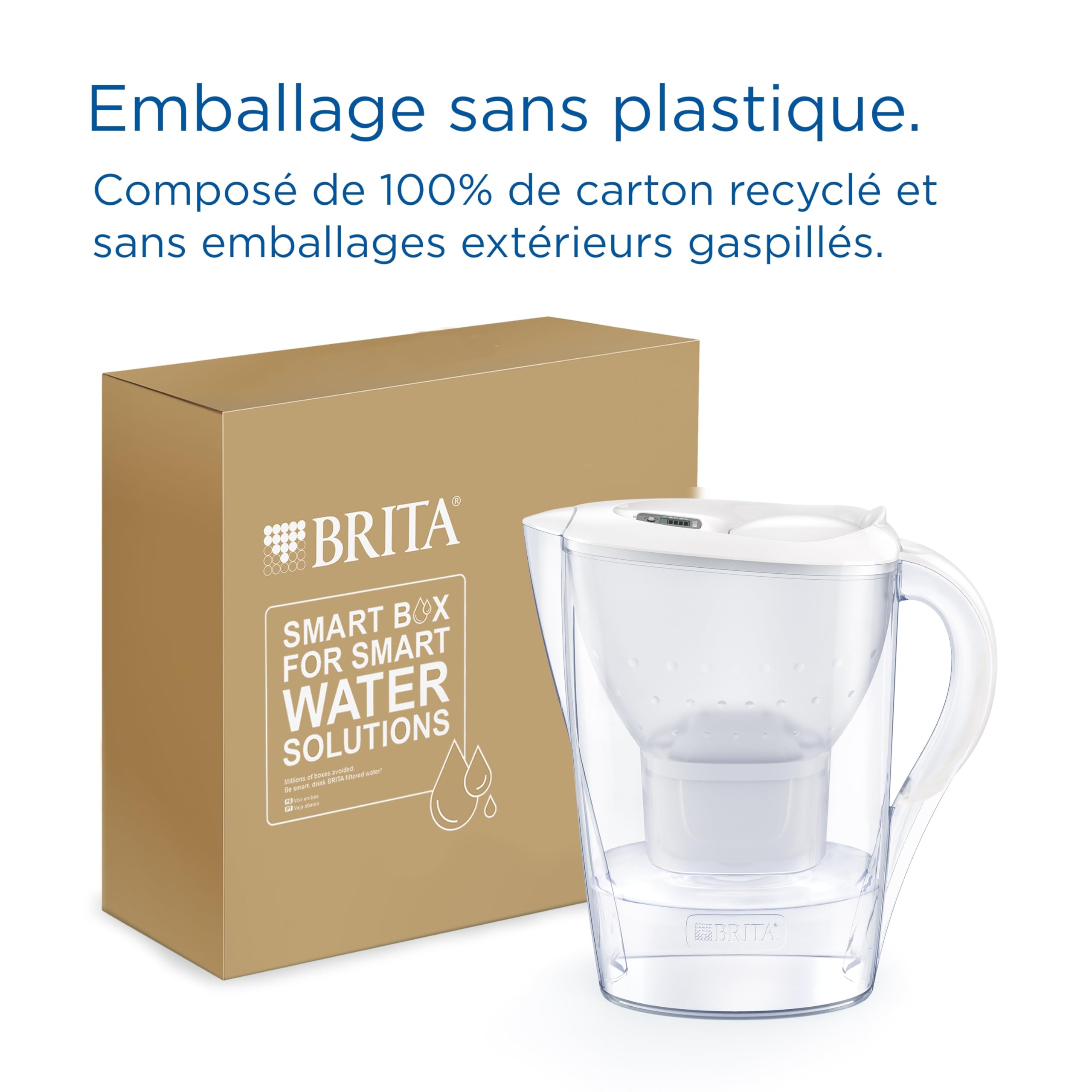 brita-carafe-filtrante-marella-2-4-l-blanche-3-cartouches-maxtra-pro-all-in-one image 8