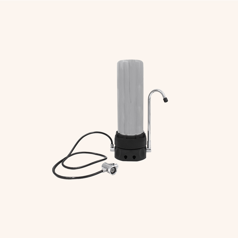 hydropure-inox-filtre-sur-vier-raccord-robinet image 1