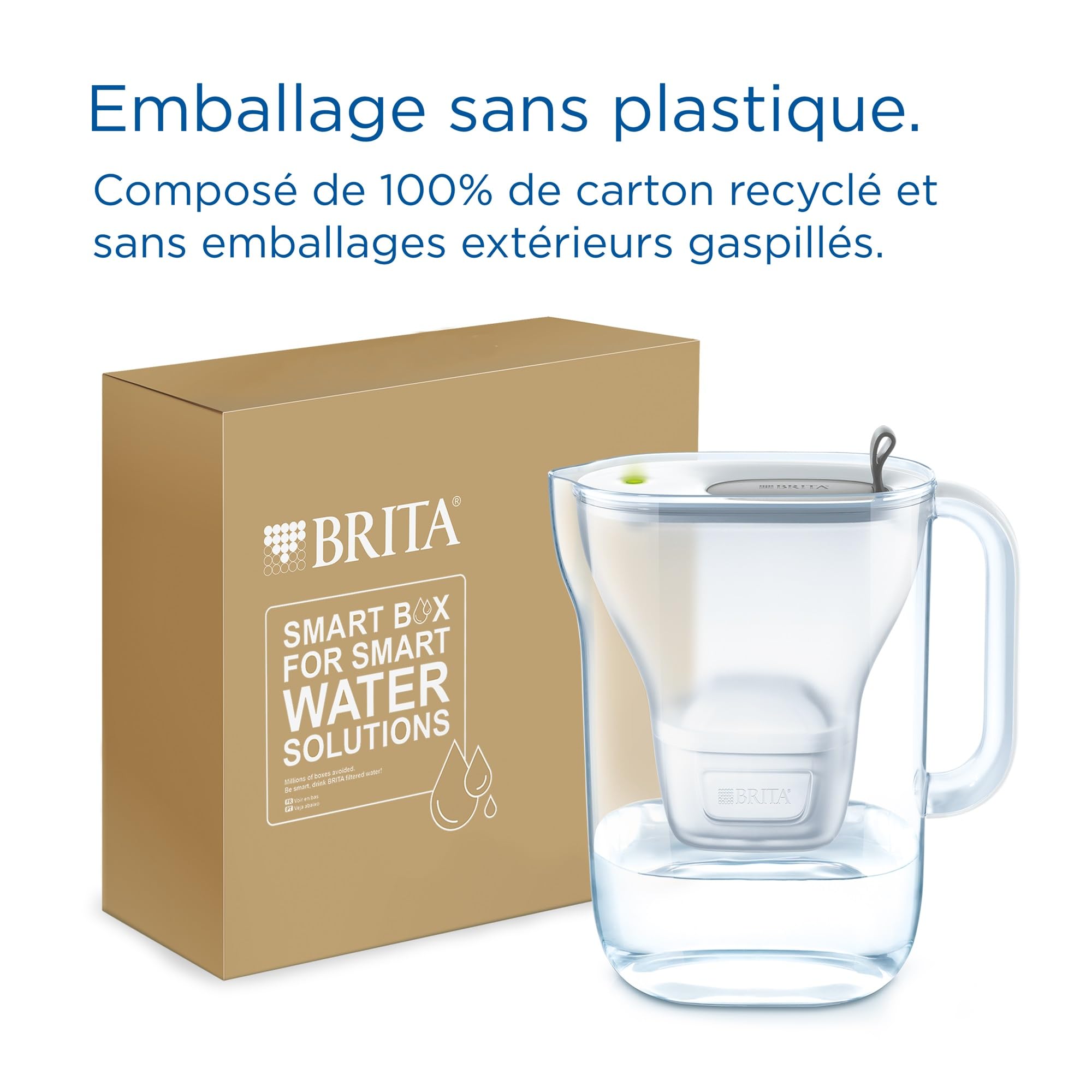 brita-carafe-filtrante-style-bleue-2-5-l-1-cartouche-maxtra-pro-all-in-1 image 8
