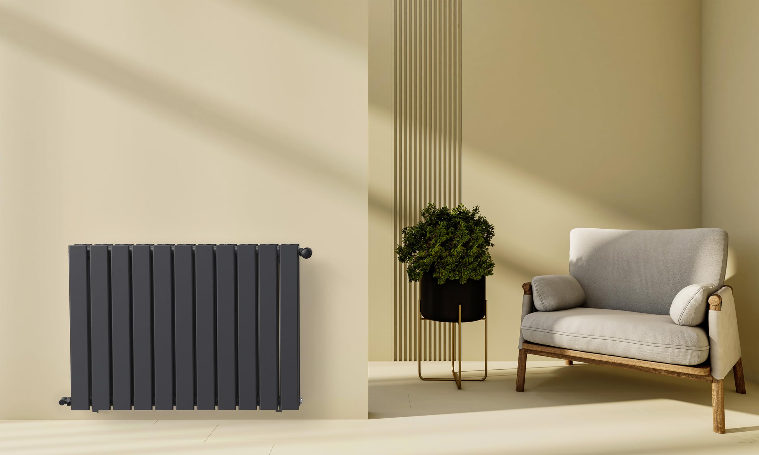 noyon-thiebault-nytia-radiateur-eau-chaude-acier-double-lame-anthracite-60x80-cm image 3
