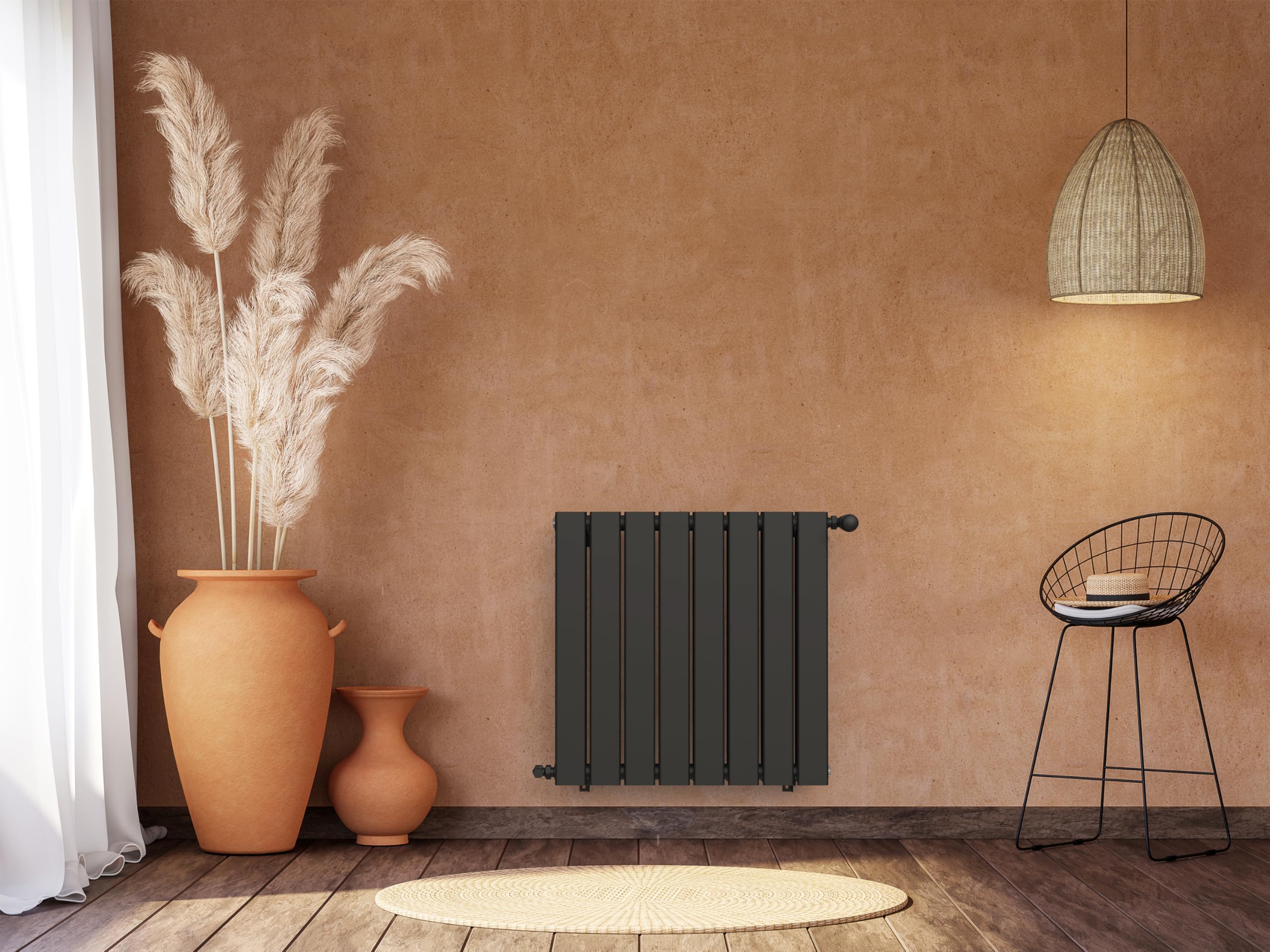 noyon-thiebault-nytia-radiateur-eau-chaude-horizontal-acier-noir-60x60-cm-883-w image 3