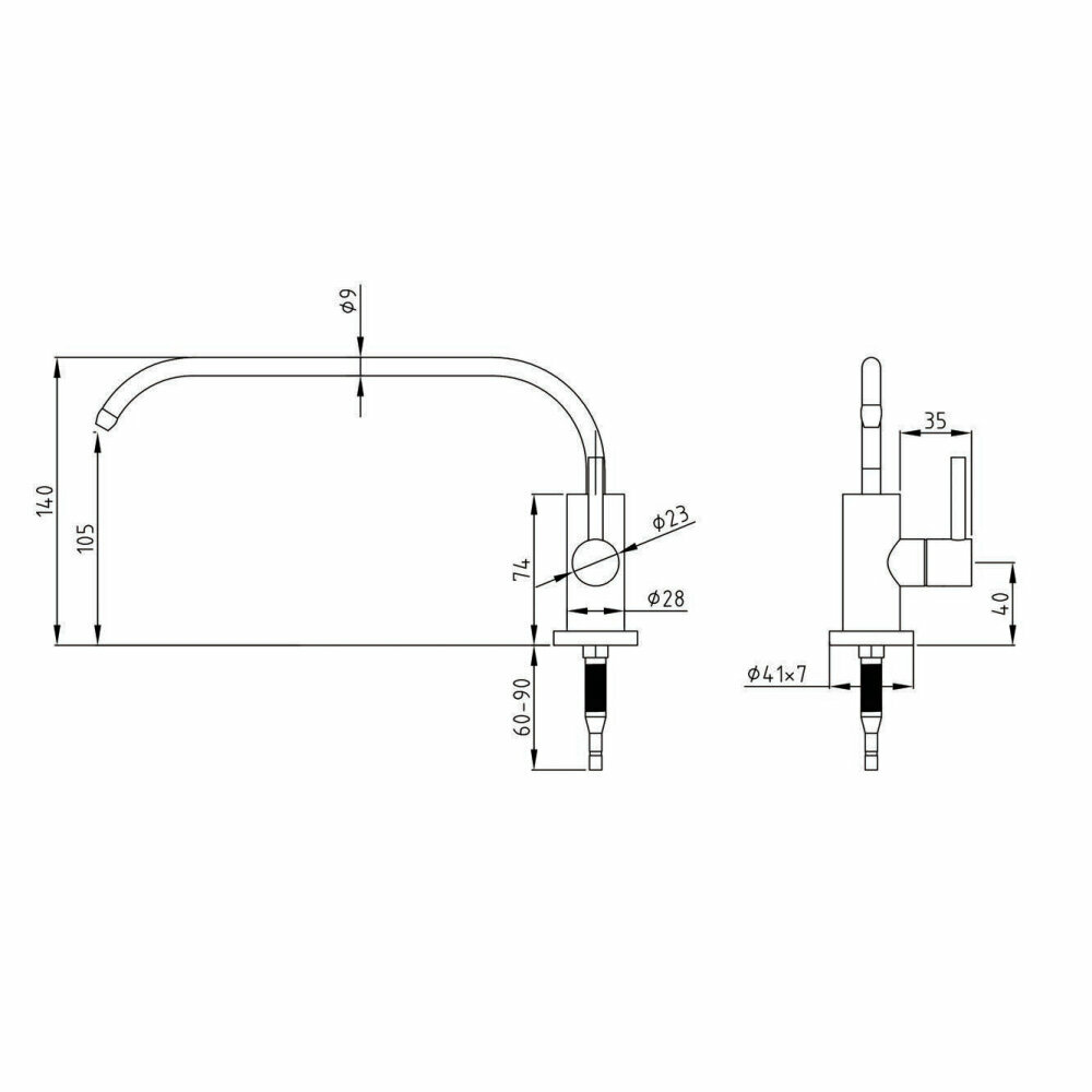 hydropure-r6-i-robinet-additionnel-ultra-bas-en-inox image 2