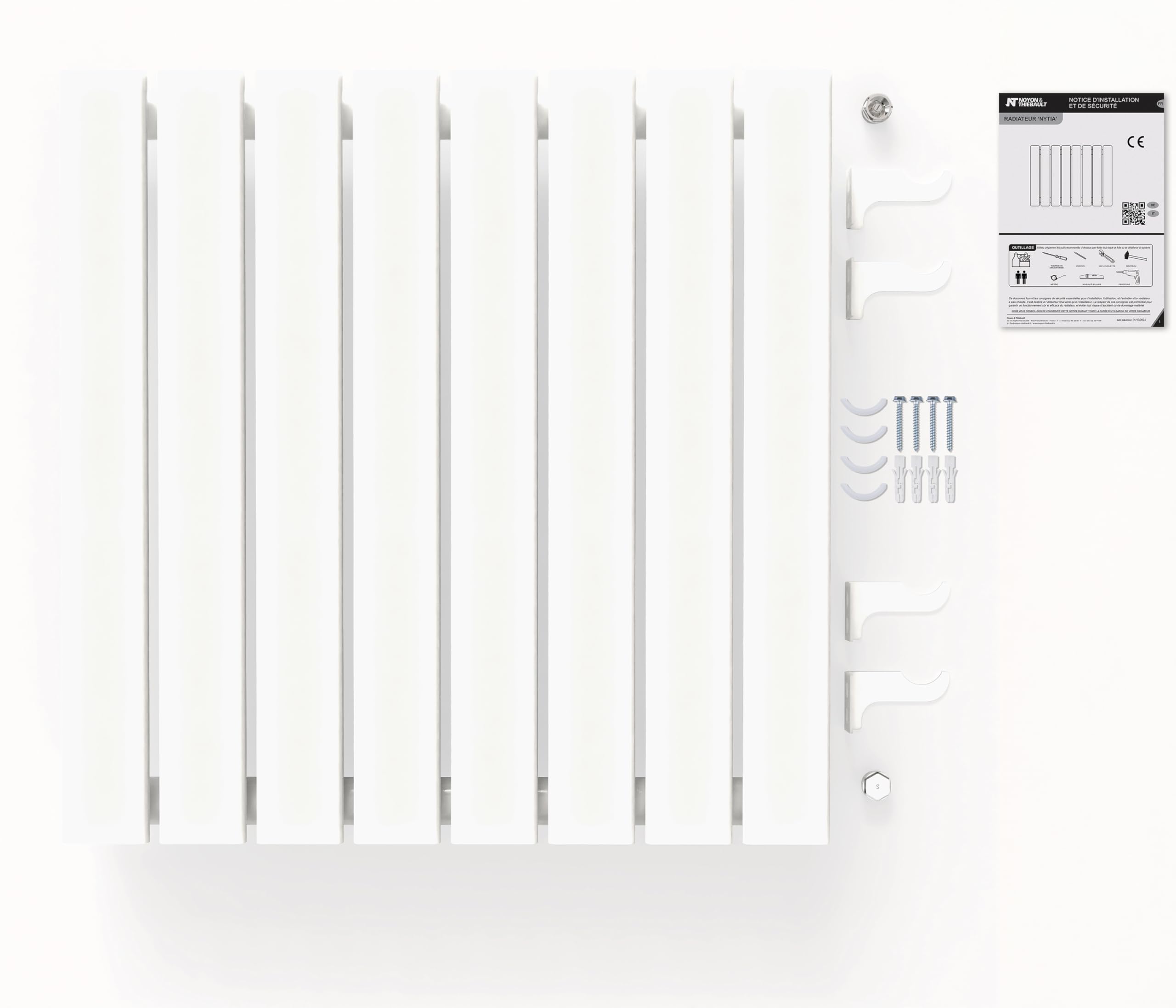 noyon-thiebault-nytia-radiateur-eau-chaude-acier-blanc-horizontal-60x60-cm-481-w image 5