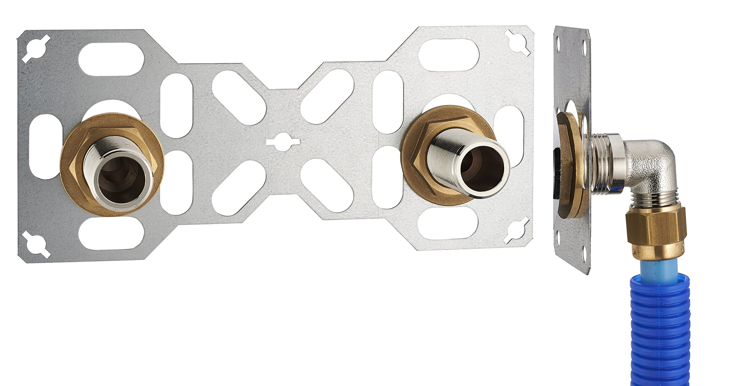 noyon-thiebault-fixsystem-kit-platine-de-sortie-cloison-pour-tube-per-16-entraxe image 1