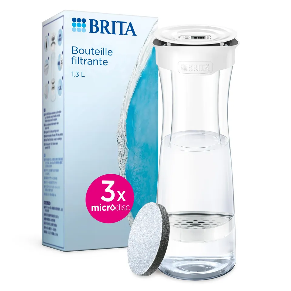 brita-carafe-filtrante-blanc-gris-1-3-l-3-filtres-microdisc image 1
