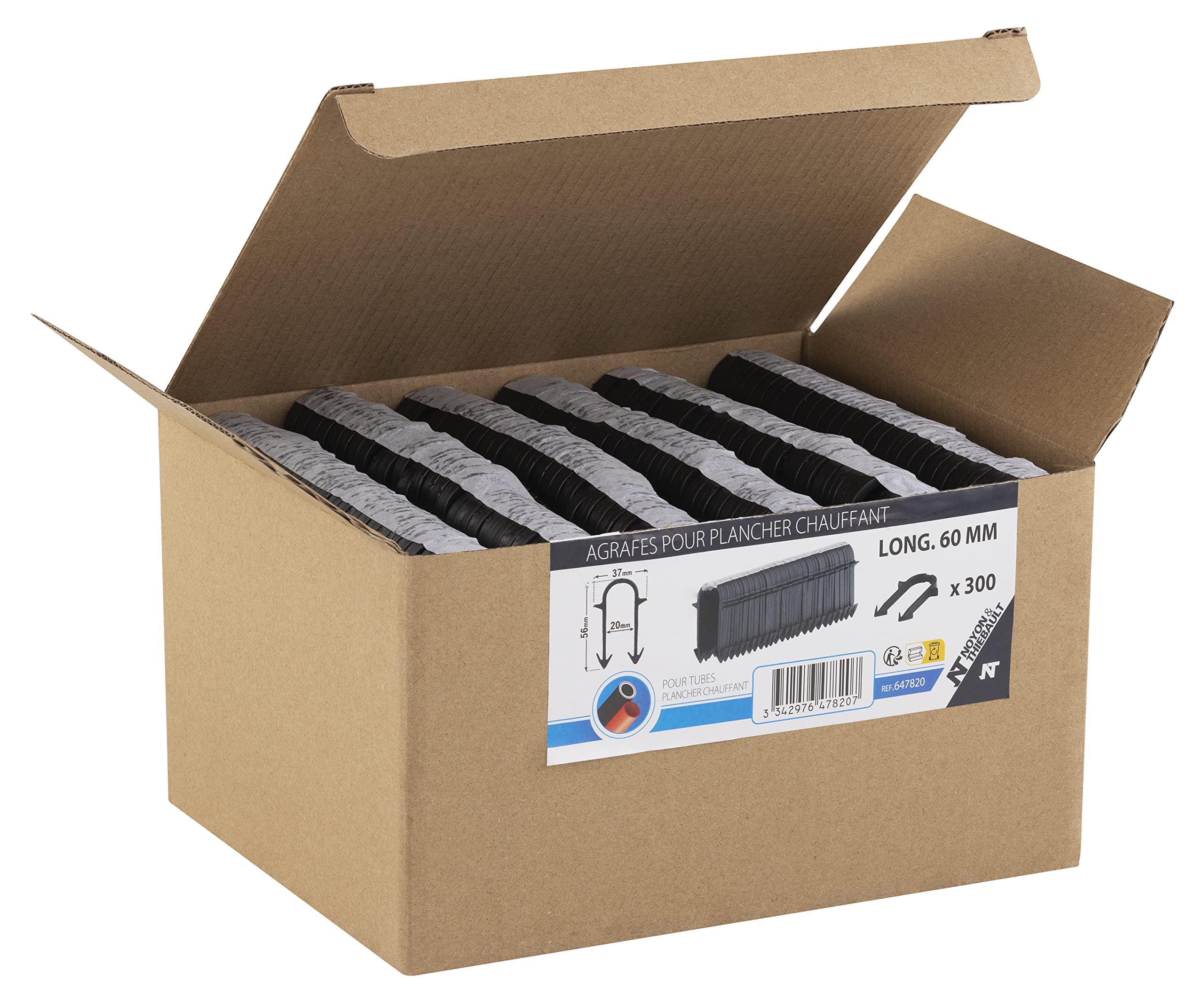 noyon-thiebault-pack-20-bo-tes-de-300-agrafes-plancher-chauffant-60-mm-6000-pi-c image 5