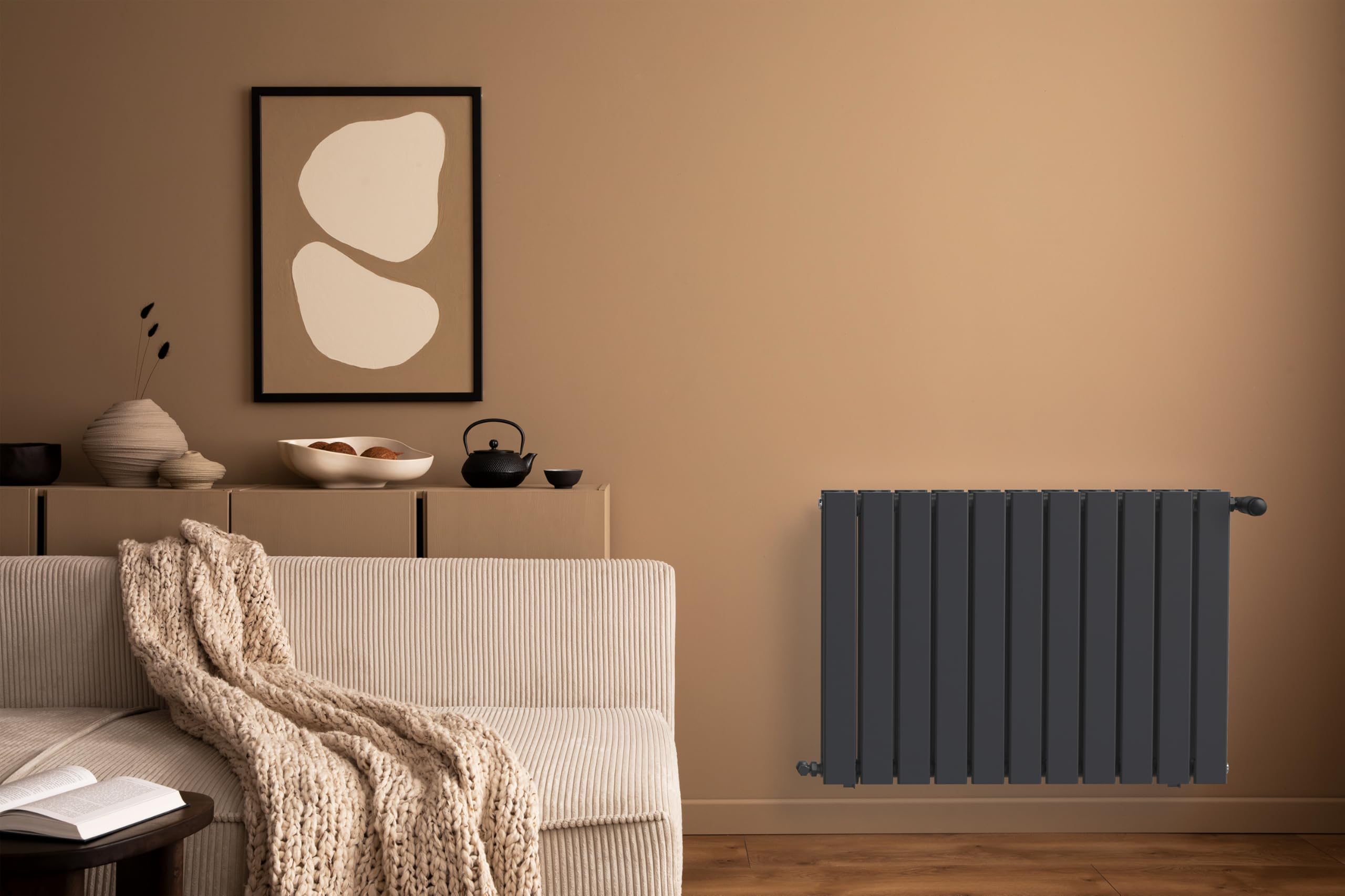 noyon-thiebault-nytia-radiateur-eau-chaude-acier-double-lame-anthracite-60x80-cm image 2