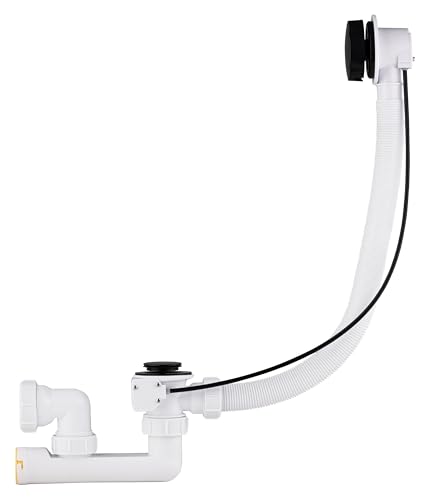 noyon-thiebault-ensemble-de-vidage-baignoire-c-ble-noir-mat-siphon-orientable-so image 7