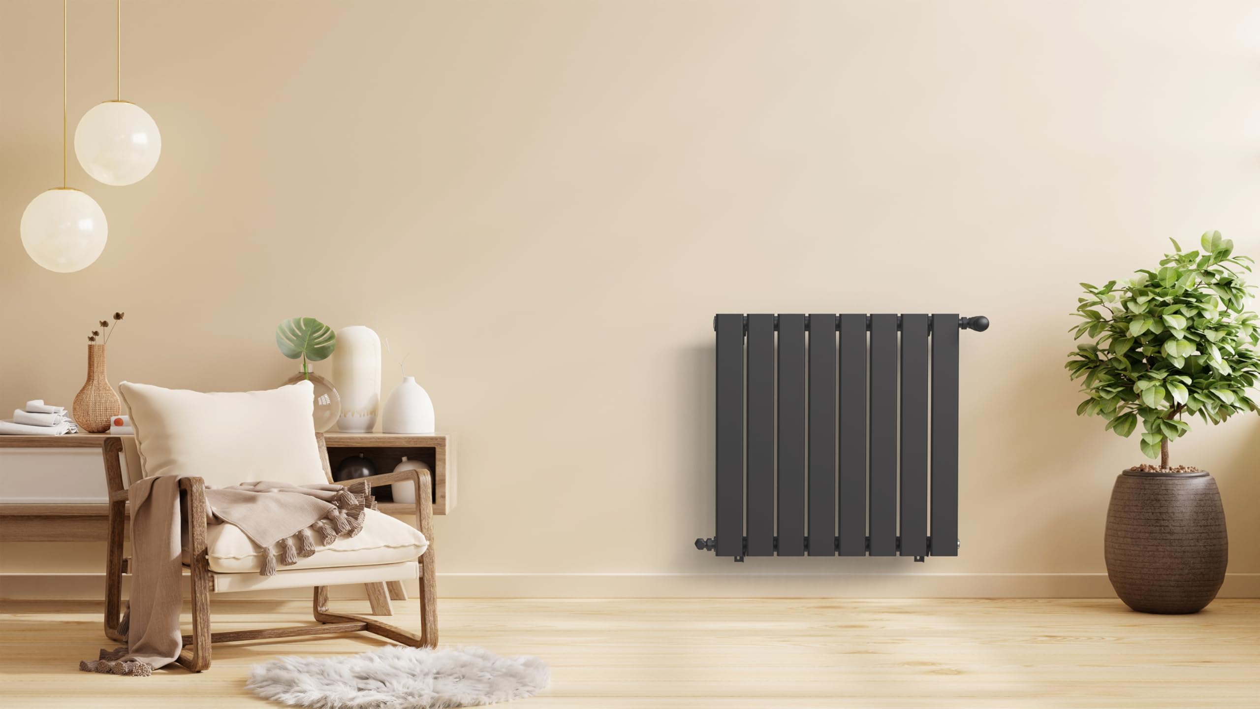noyon-thiebault-nytia-radiateur-eau-chaude-horizontal-acier-anthracite-60-x-60-c image 2