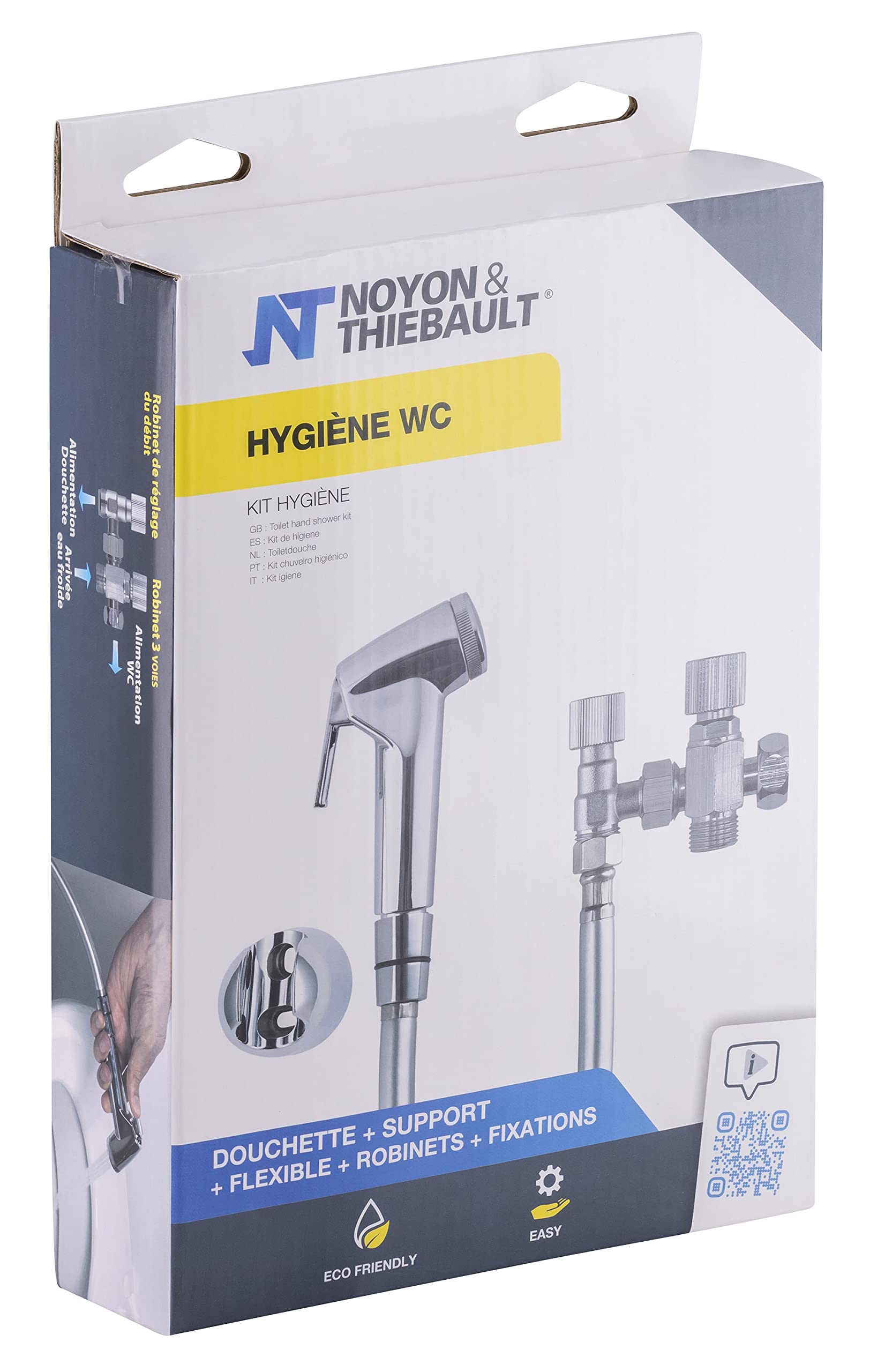 noyon-thiebault-kit-douchette-wc-hygi-nique-flexible-1-2-m-robinet-3-voies-robin image 5