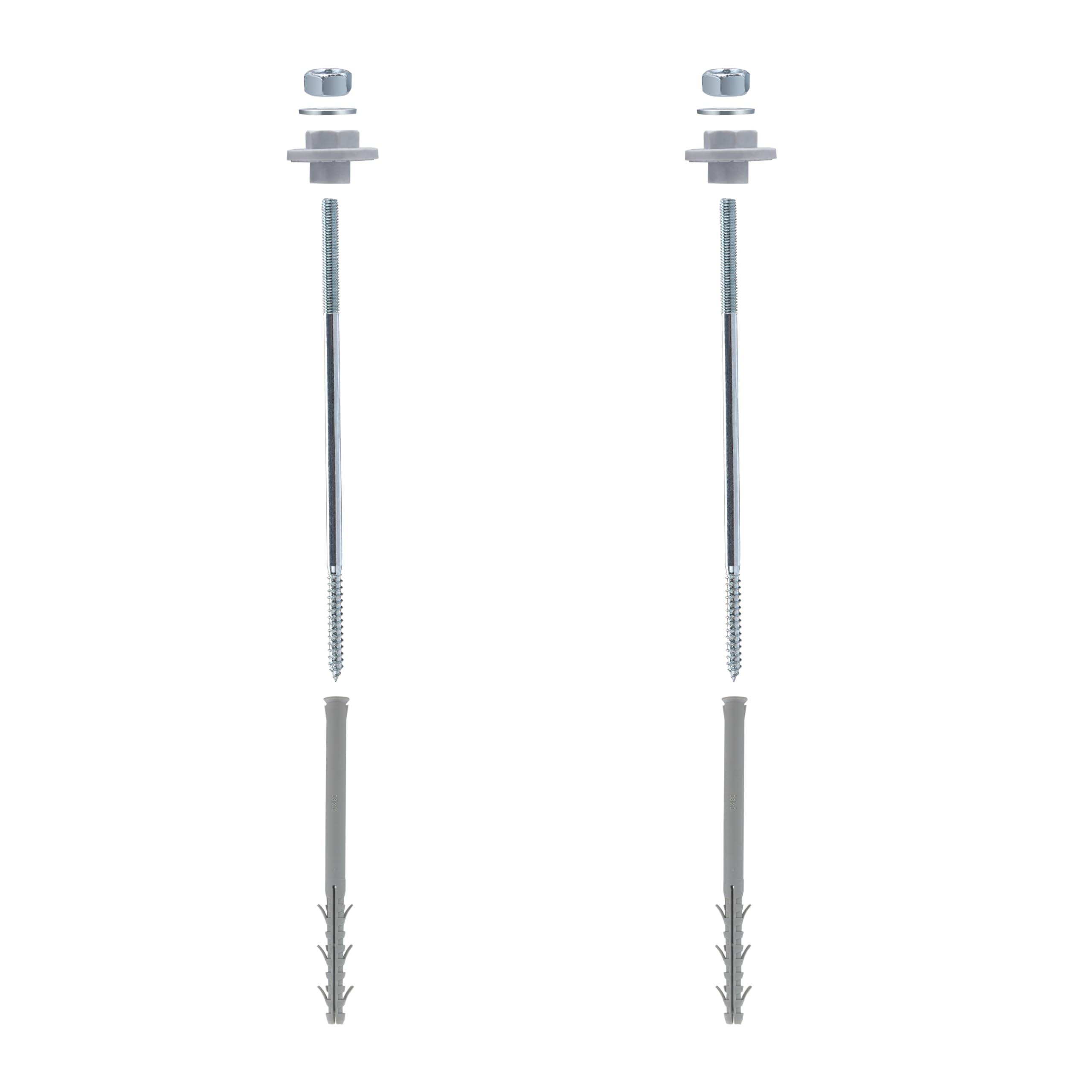 noyon-thiebault-kit-2-vis-fixation-lavabo-sur-mur-isol-polystyr-ne-8x220-mm image 2