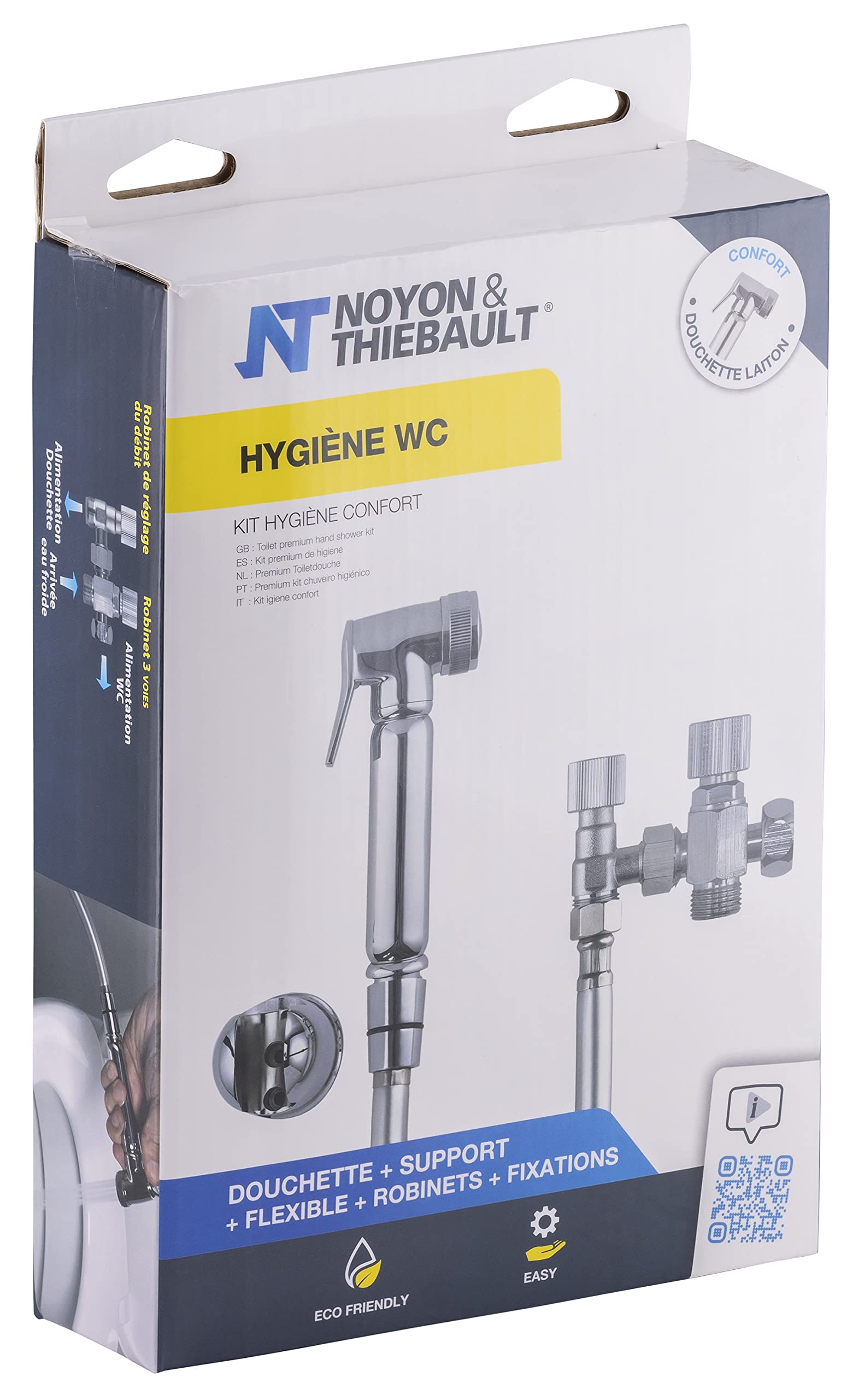 noyon-thiebault-kit-hygi-ne-wc-douchette-laiton-robinet-3-voies-flexible-support image 5