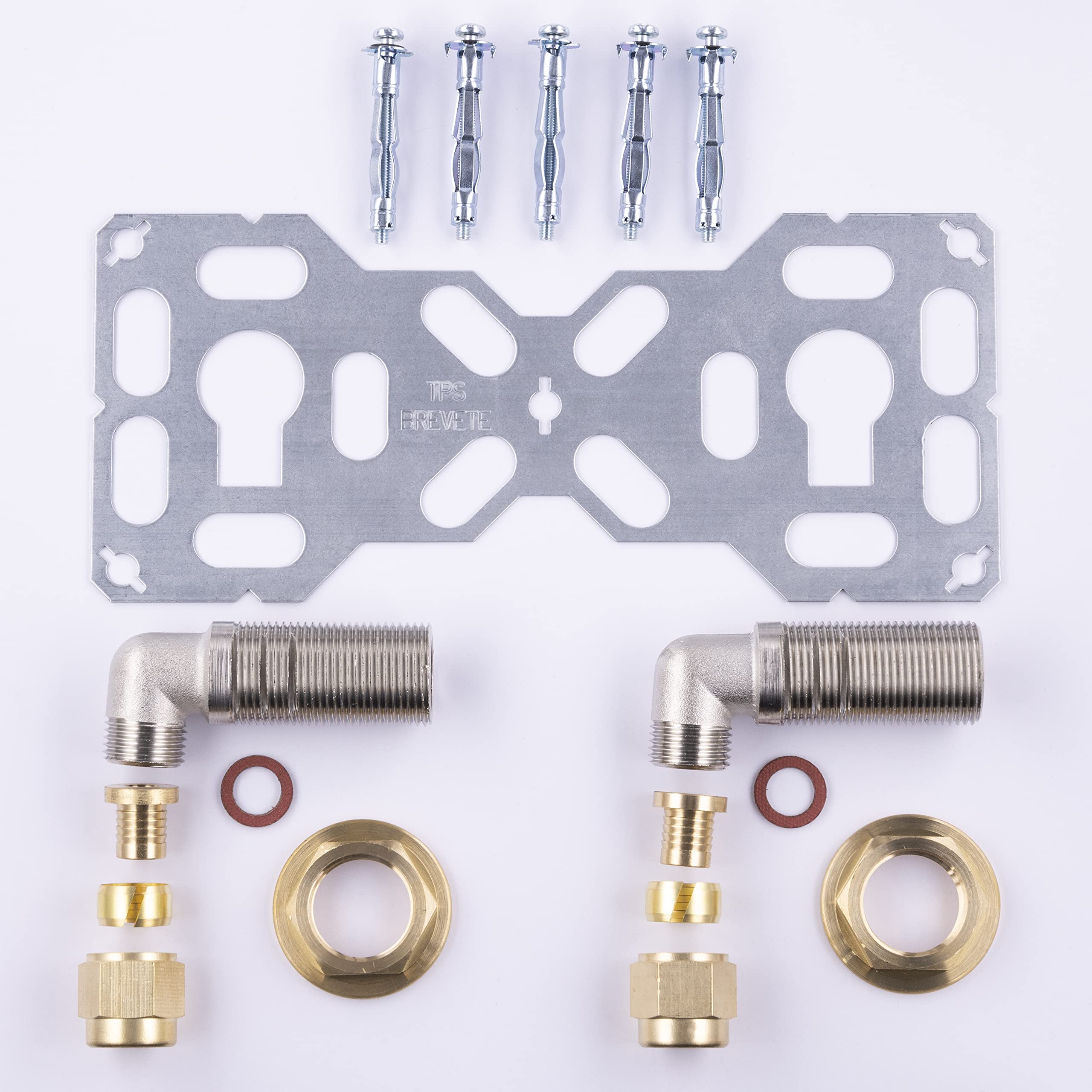 noyon-thiebault-fixsystem-kit-platine-de-sortie-cloison-pour-tube-per-16-entraxe image 5
