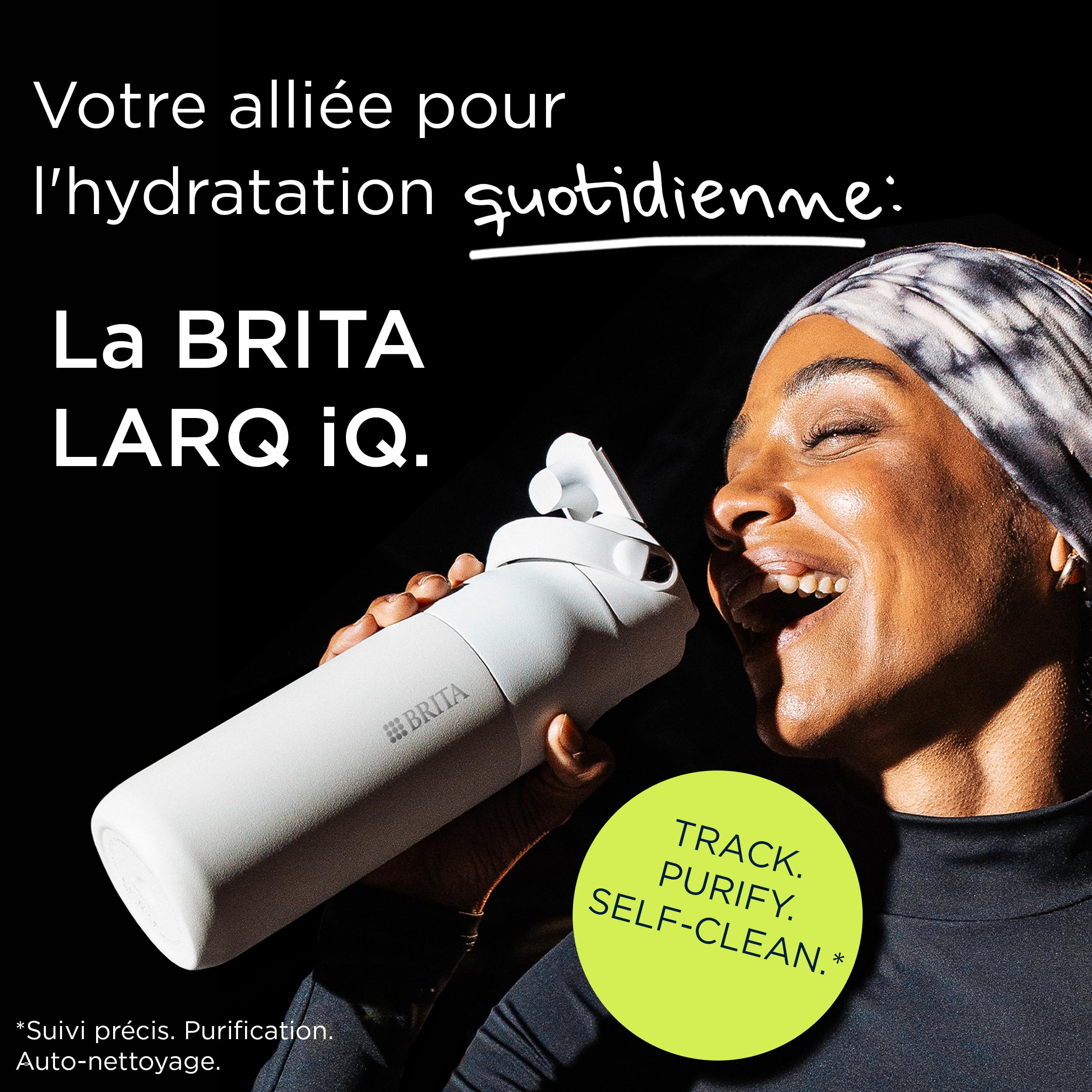 brita-larq-iq-gourde-filtrante-connect-e-inox-blanche-680-ml-uv-c image 2