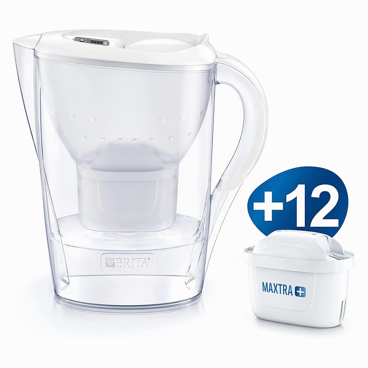 brita-marella-blanche-2-4-l-12-filtres-maxtra image 2