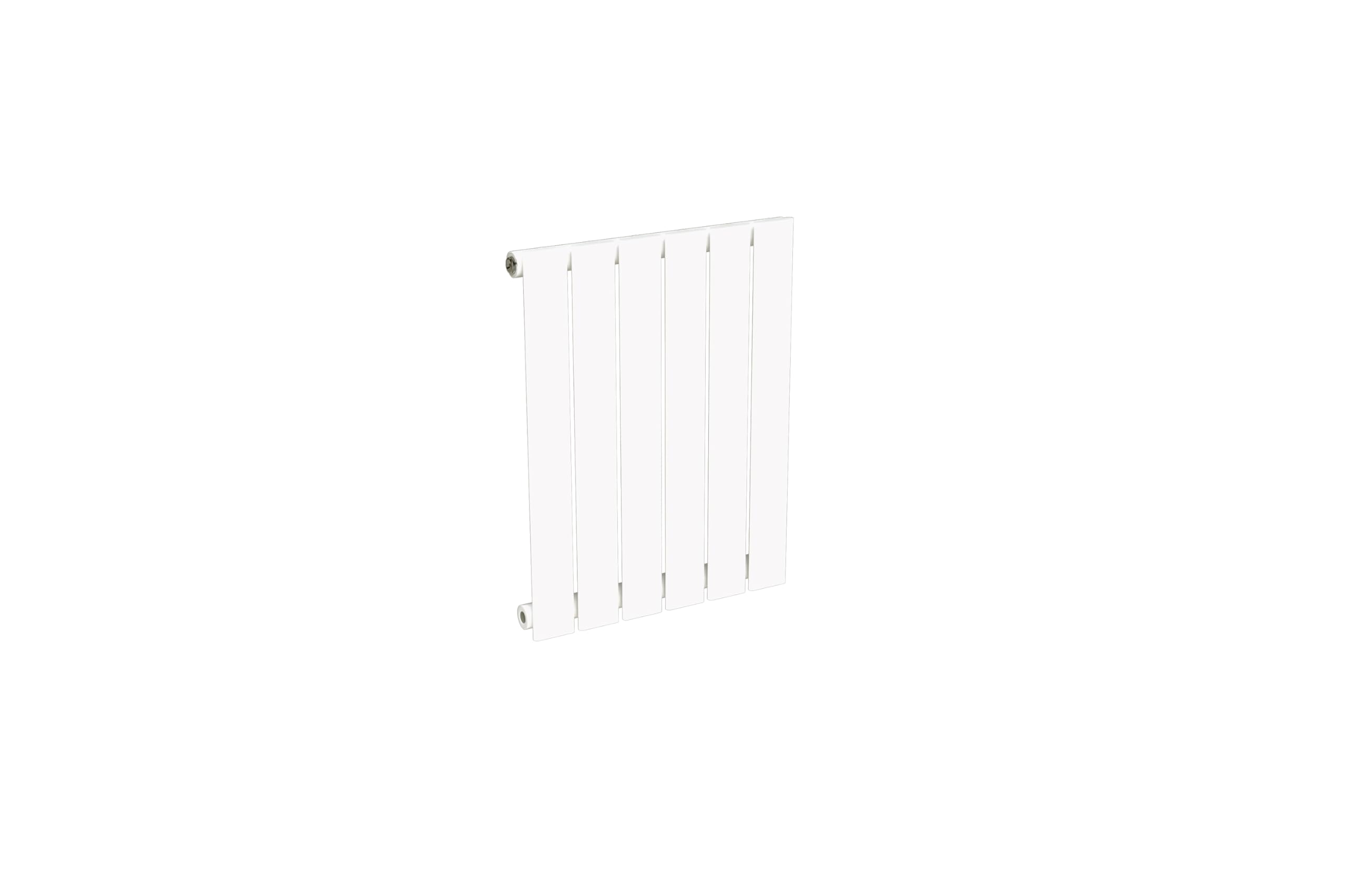 noyon-thiebault-nytia-radiateur-eau-chaude-horizontal-acier-blanc-60x45-cm-361w image 1