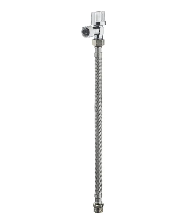 noyon-thiebault-kit-wc-flexible-30-cm-robinet-d-arr-t-quart-de-tour image 1