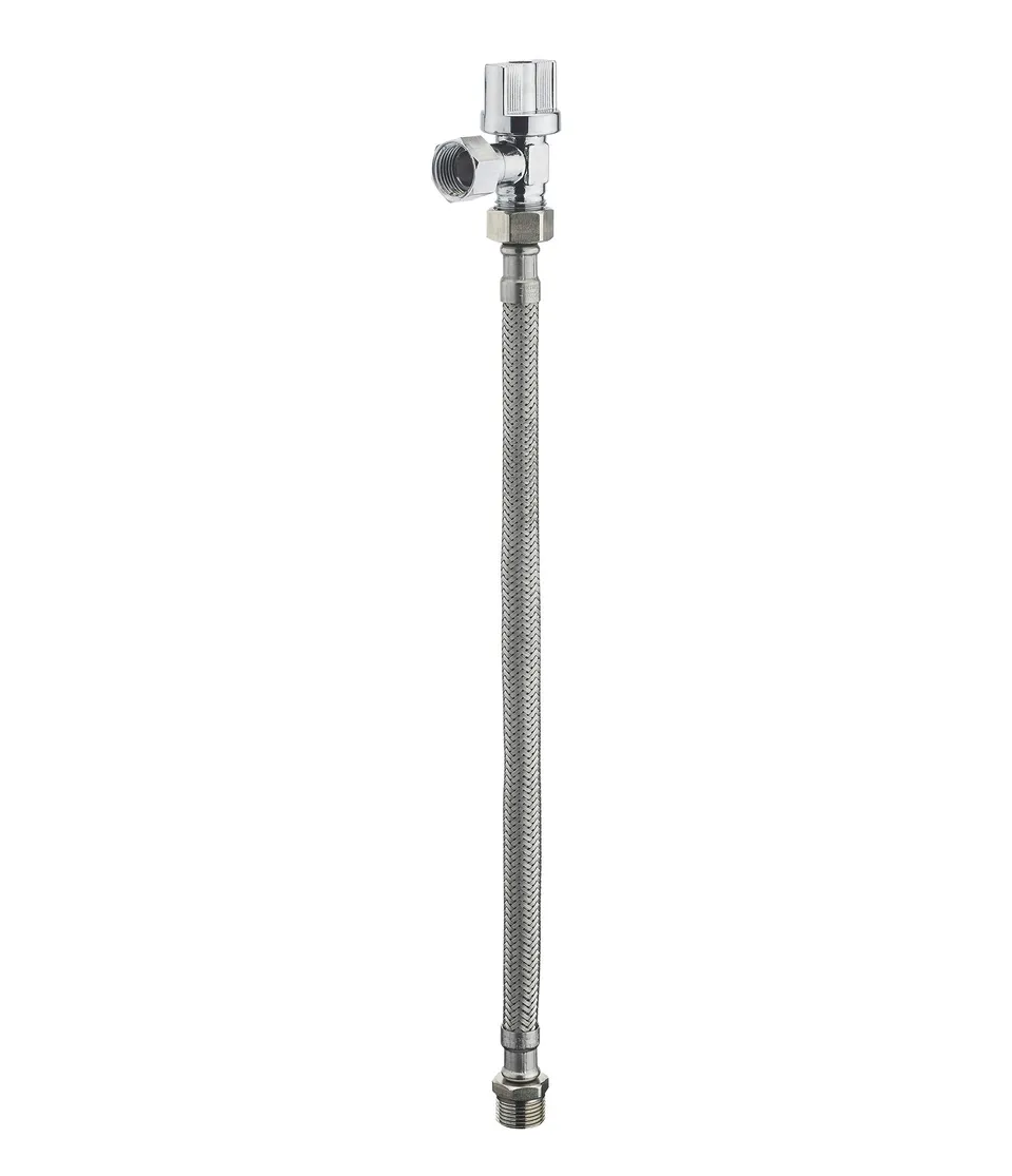 noyon-thiebault-kit-wc-flexible-30-cm-robinet-d-arr-t-quart-de-tour image 1