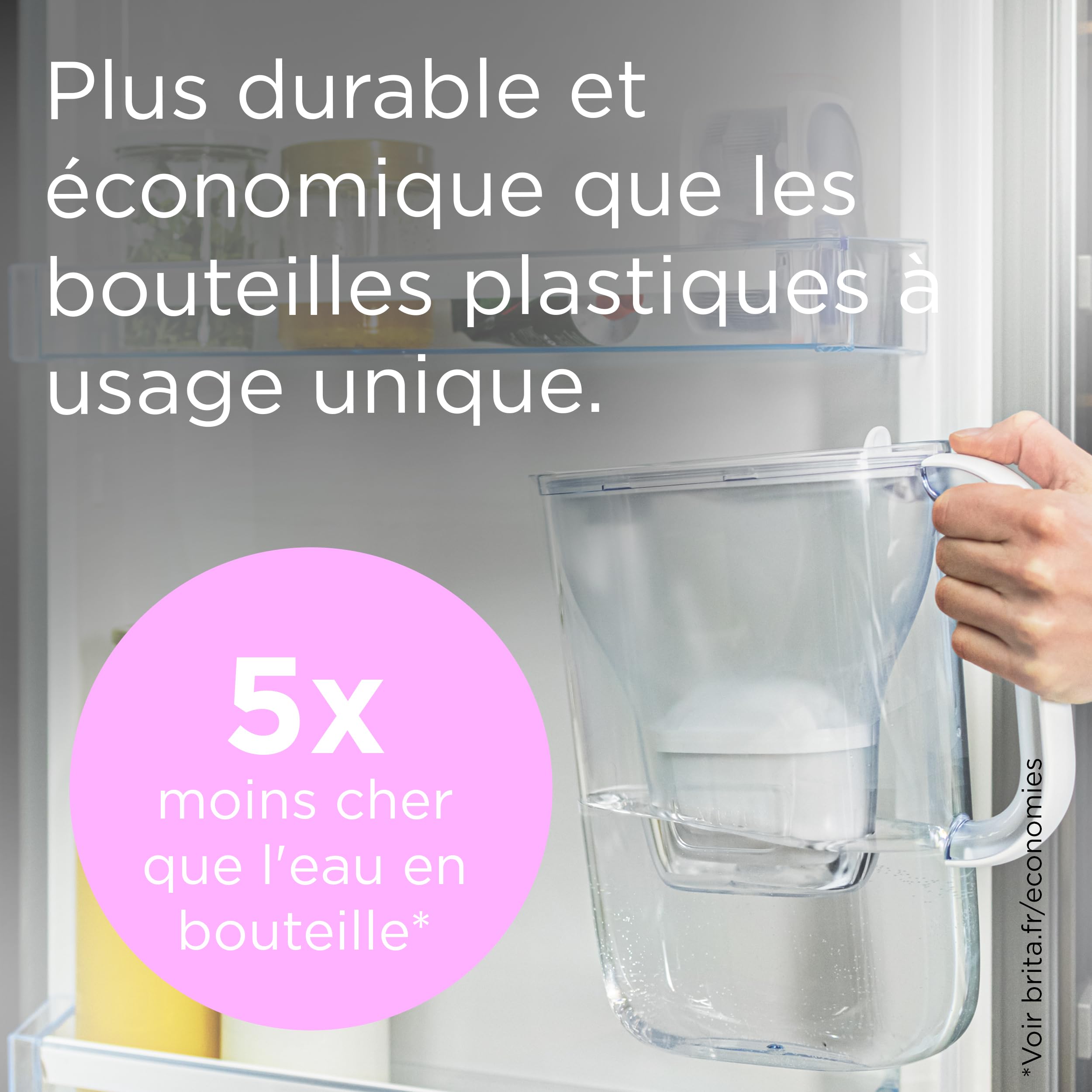 brita-style-essential-bleue-carafe-filtrante-2-4-l-6-cartouches-maxtra-pro image 5