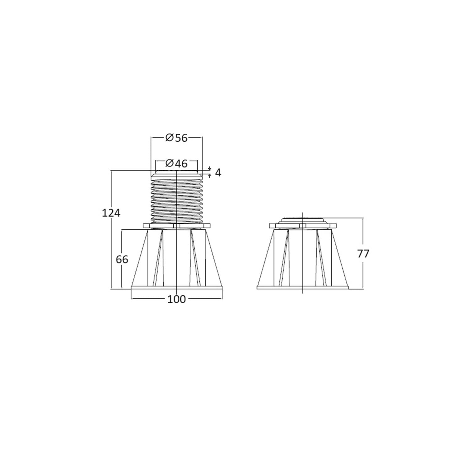 noyon-thiebault-pieds-de-receveur-universels-r-glables-77-124-mm-lot-de-4-suppor image 5