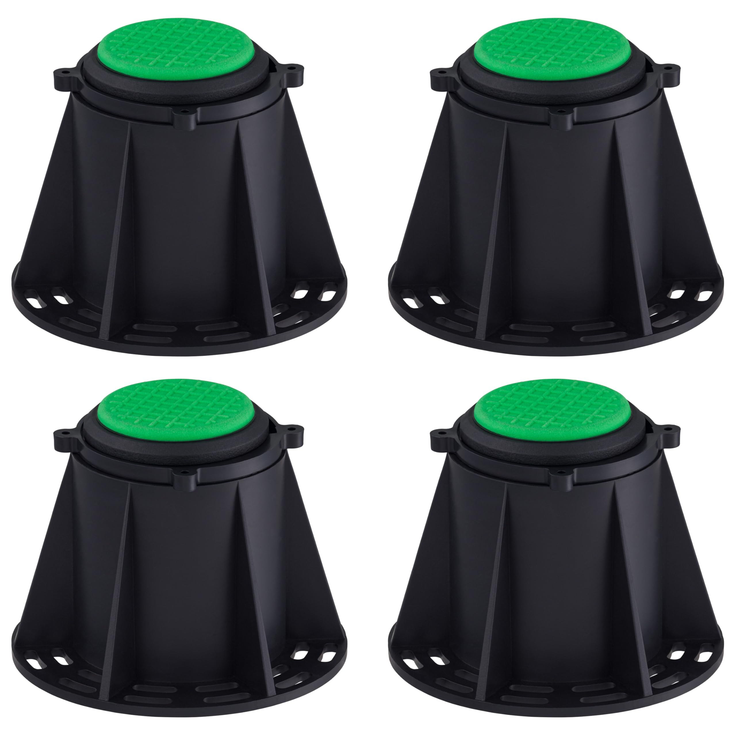 noyon-thiebault-pieds-de-receveur-universels-r-glables-77-124-mm-lot-de-4-suppor image 1