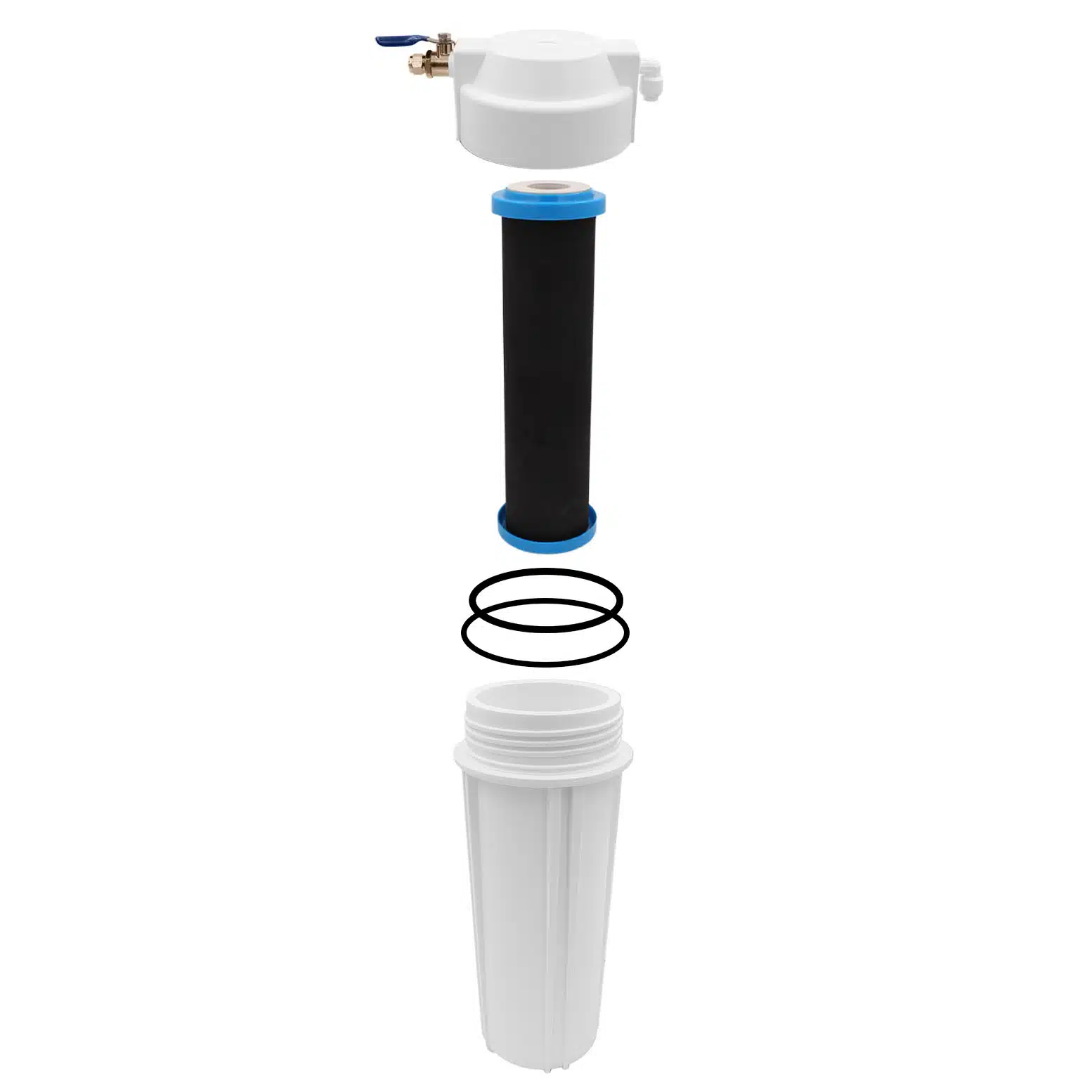 hydropure-filtre-sous-vier-mod-le-1-bol-filtre-cuisine-cartouche-10-pouces image 2