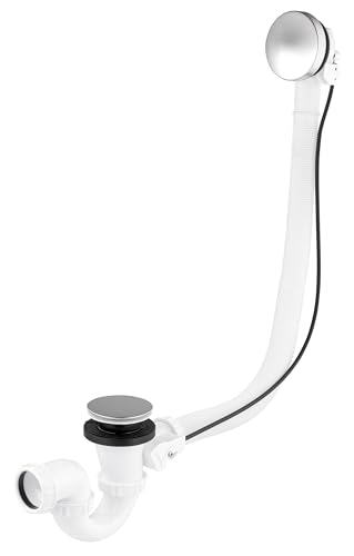 noyon-thiebault-vidage-baignoire-complet-c-ble-650mm-volant-inox-chrom-40-mm image 3