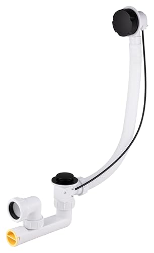 noyon-thiebault-ensemble-de-vidage-baignoire-c-ble-noir-mat-siphon-orientable-so image 6
