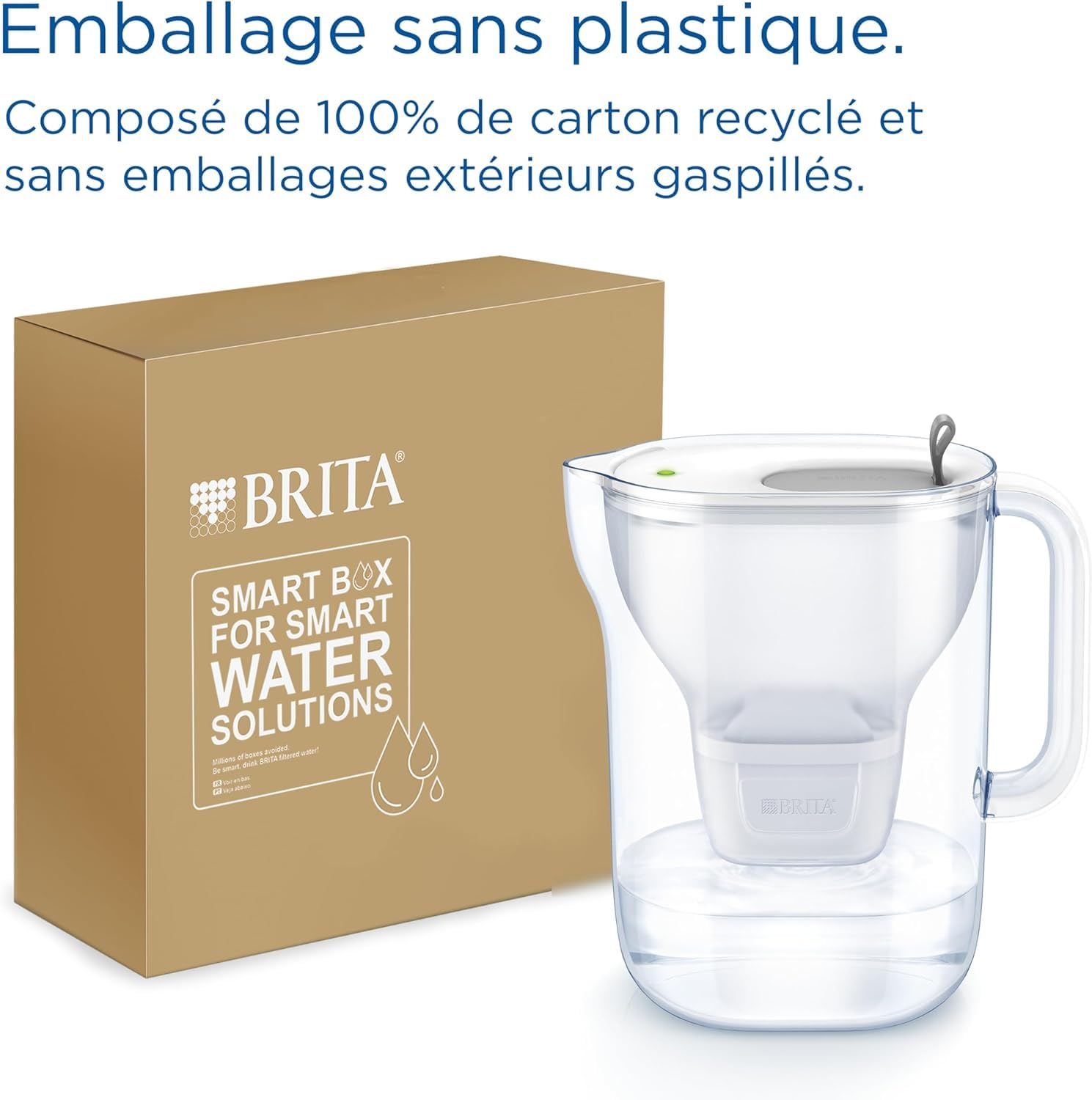 brita-carafe-filtrante-style-xl-grise-3-6-l-1-cartouche-maxtra-pro-all-in-1 image 7