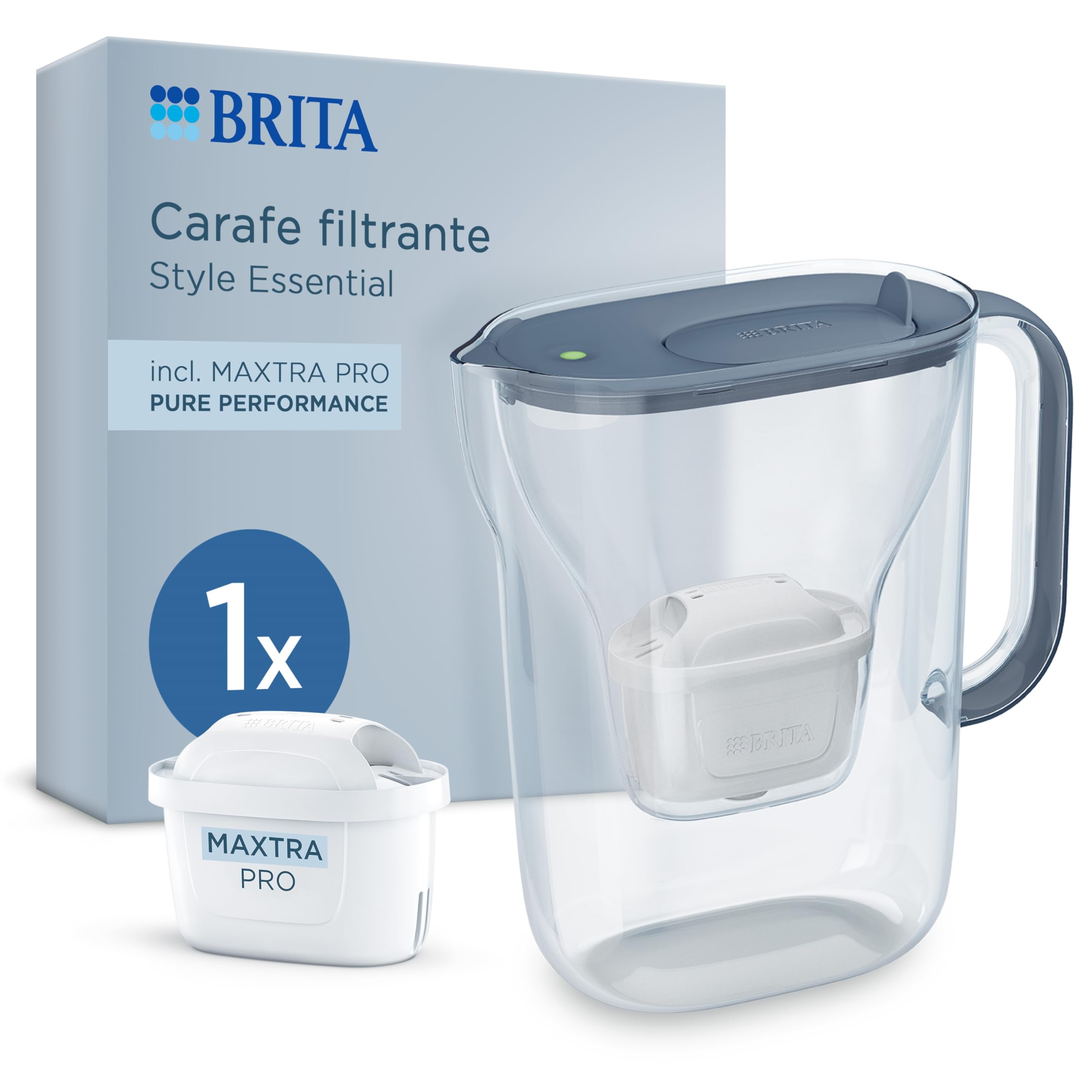 brita-style-essential-carafe-filtrante-blanche-2-4l-maxtra-pro image 8