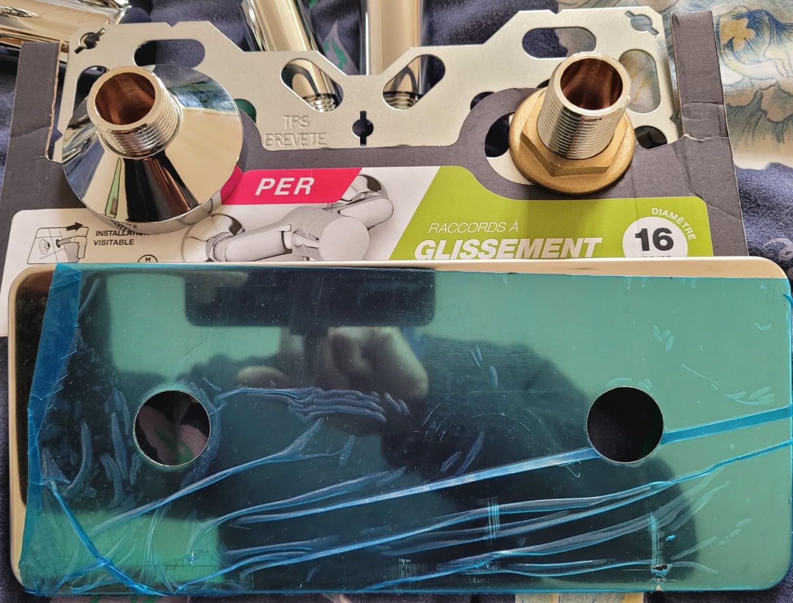 Enfin une douche présentable !