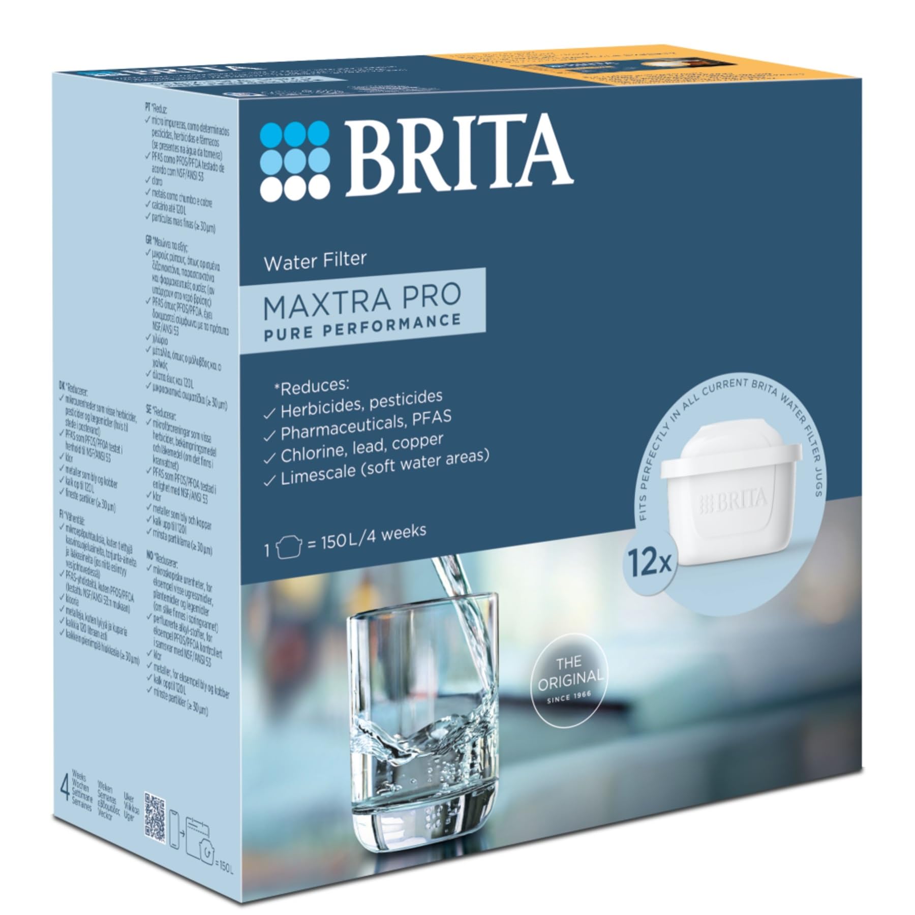brita-maxtra-pro-pure-performance-cartouche-filtre-eau-pack-de-12 image 1