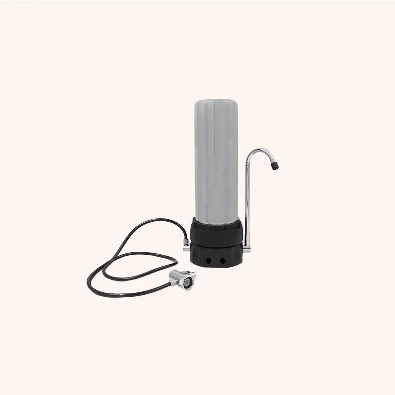 hydropure-inox-filtre-sur-vier-raccord-robinet image 1