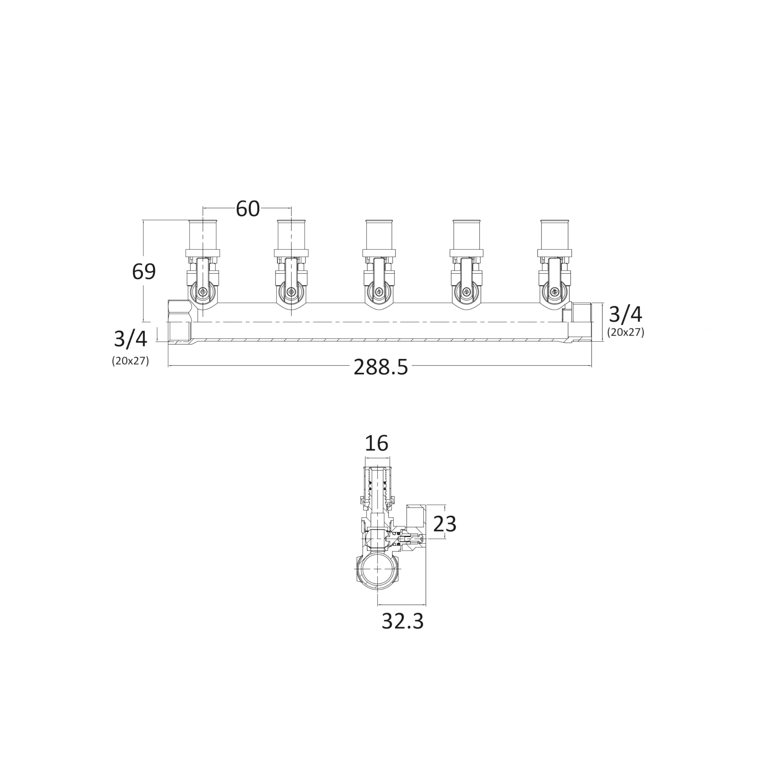noyon-thiebault-collecteur-m-le-femelle-20x27-5-d-parts-multicouche-sertir-16-va image 5