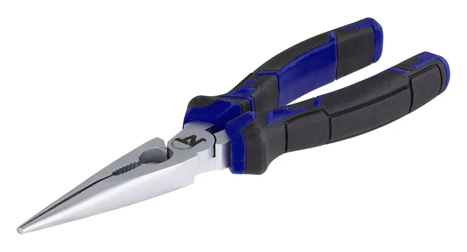 noyon-et-thiebault-pince-bec-plat-200-mm-chrome-vanadium-coupe-2-5-mm image 1