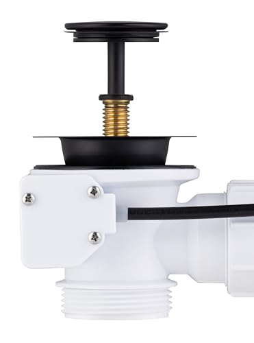 noyon-thiebault-ensemble-de-vidage-baignoire-c-ble-noir-mat-siphon-orientable-so image 8